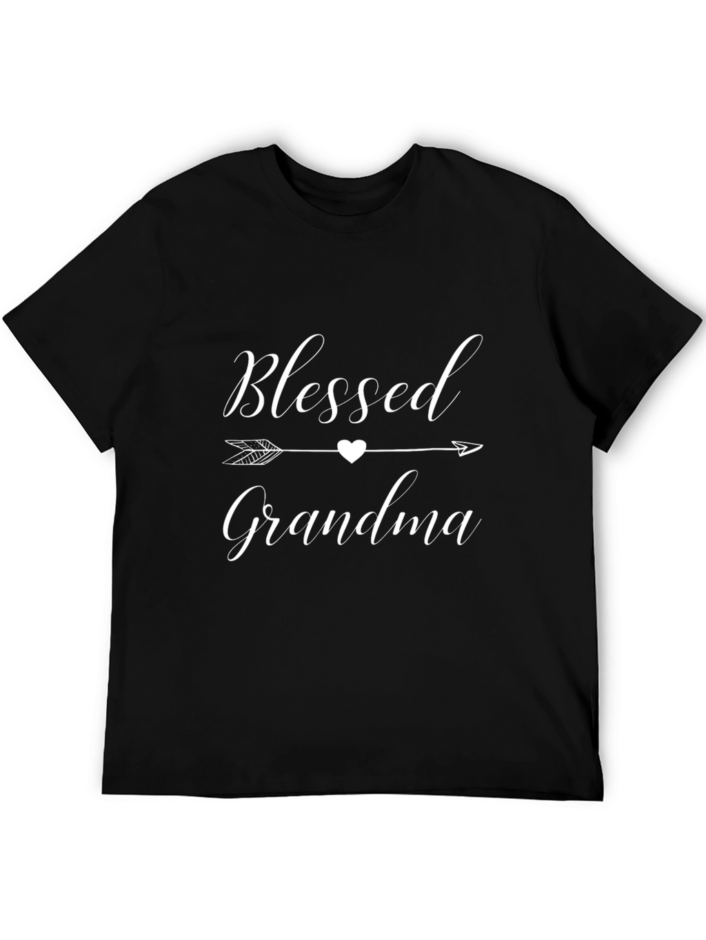 Blessed Grandma T-Shirt - Heart Arrow Graphic Tee