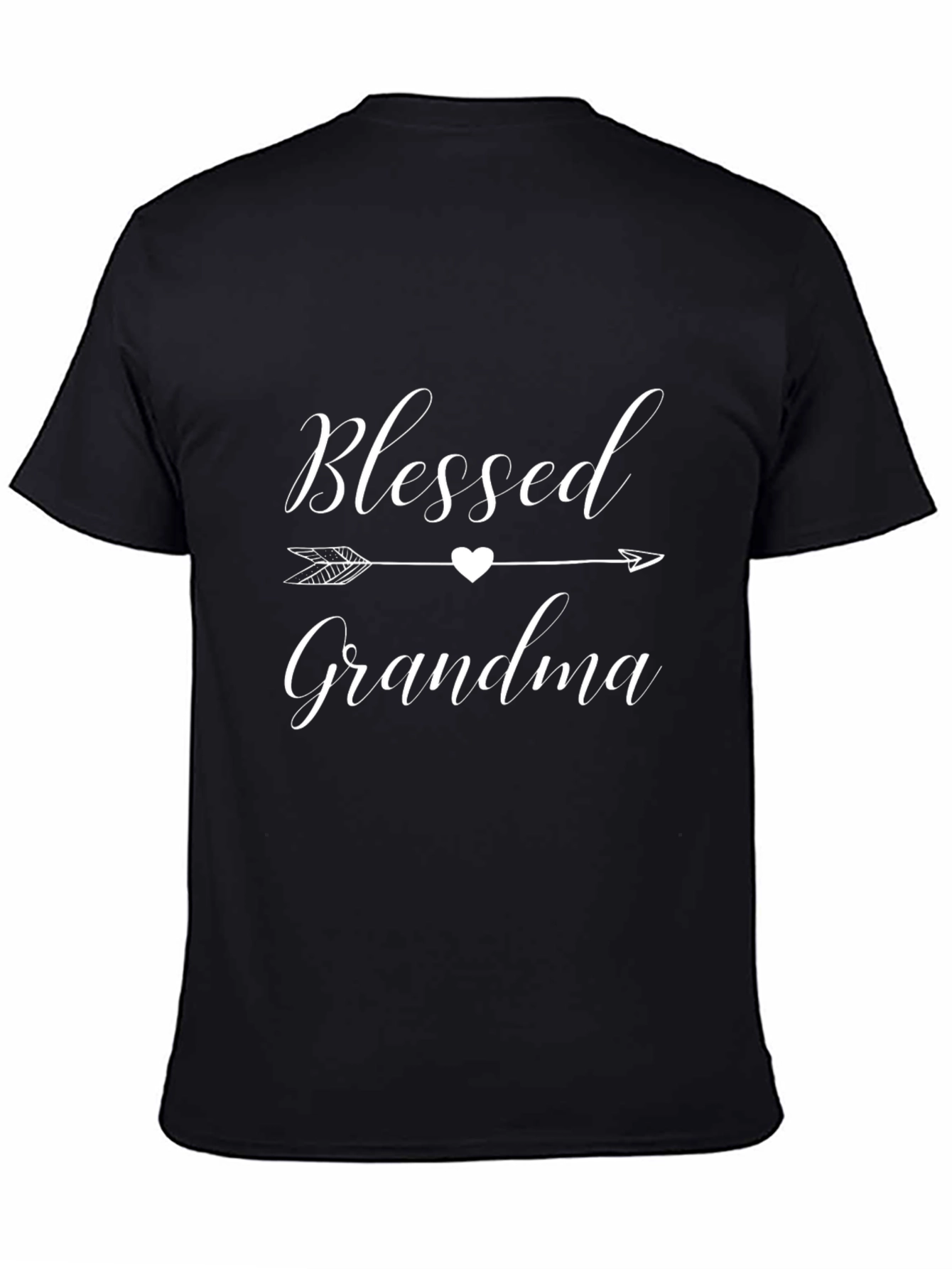 Blessed Grandma T-Shirt - Heart Arrow Graphic Tee
