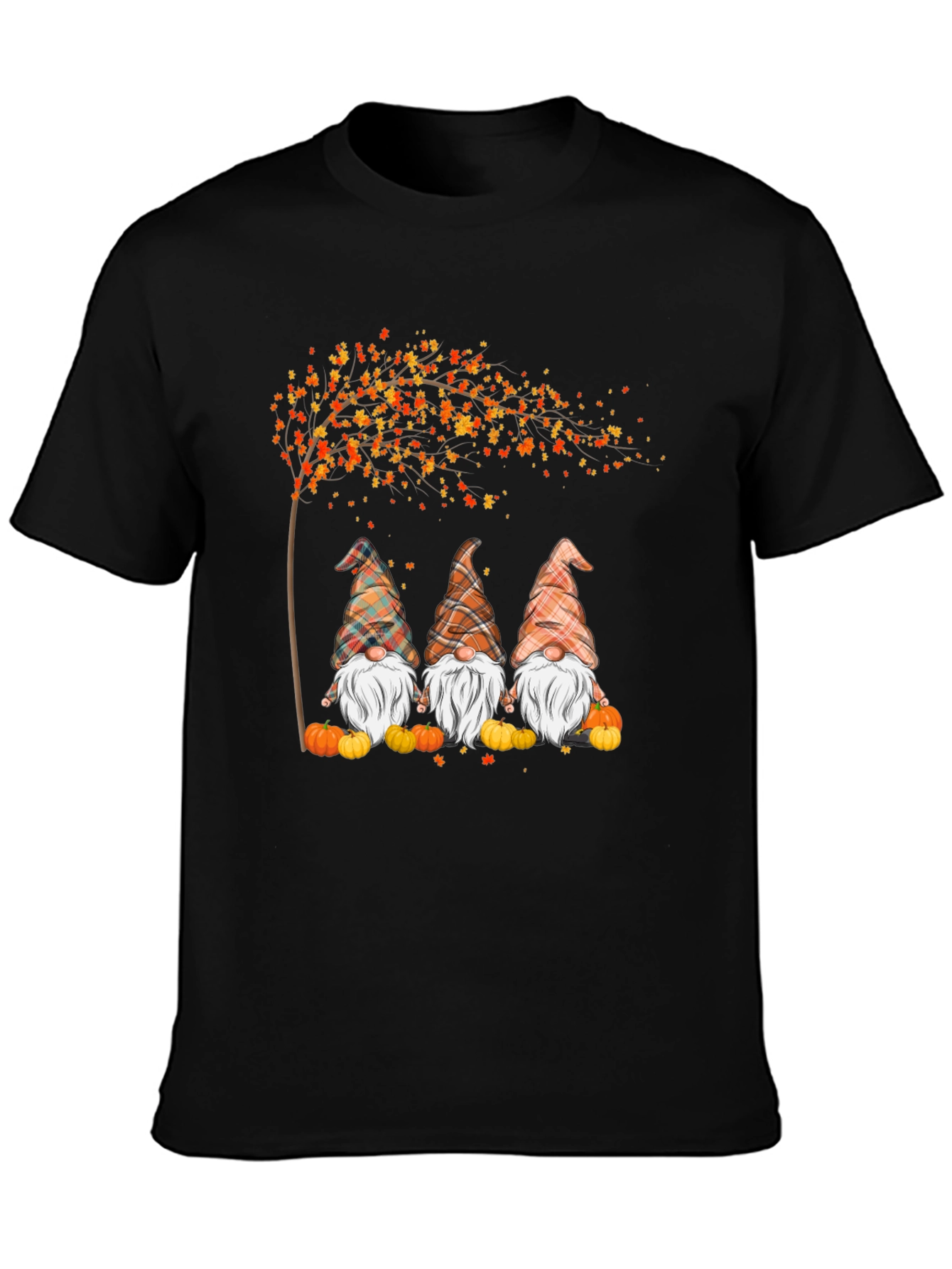 Fall Gnomes T-Shirt Autumn Season Tee
