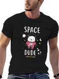 Space Dude Bear T-Shirt - I Need My Space