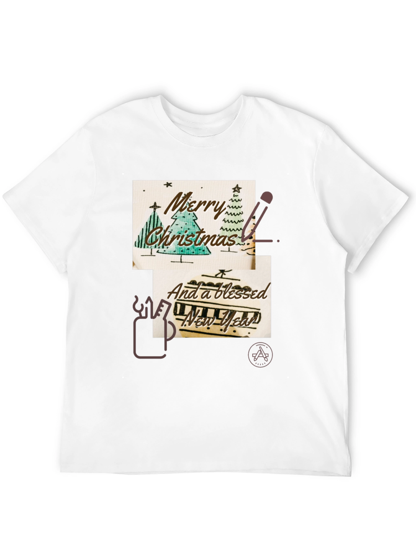 Merry Christmas & Happy New Year Graphic Tee