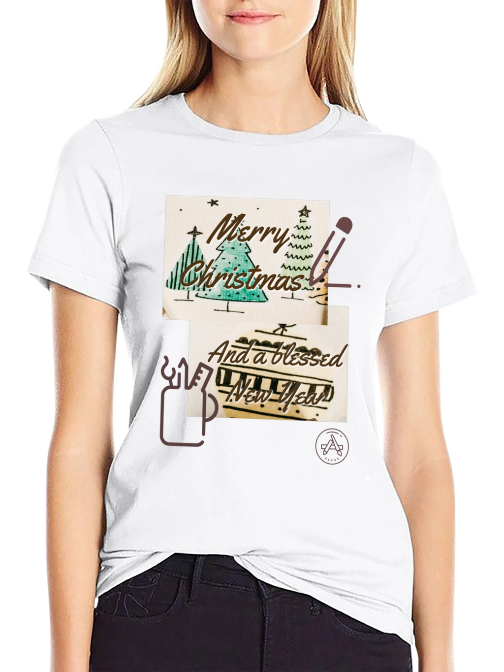 Merry Christmas & Happy New Year Graphic Tee
