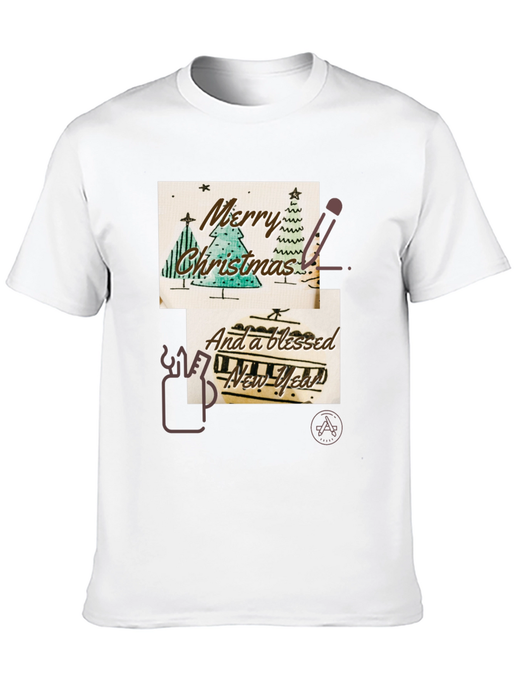 Merry Christmas & Happy New Year Graphic Tee