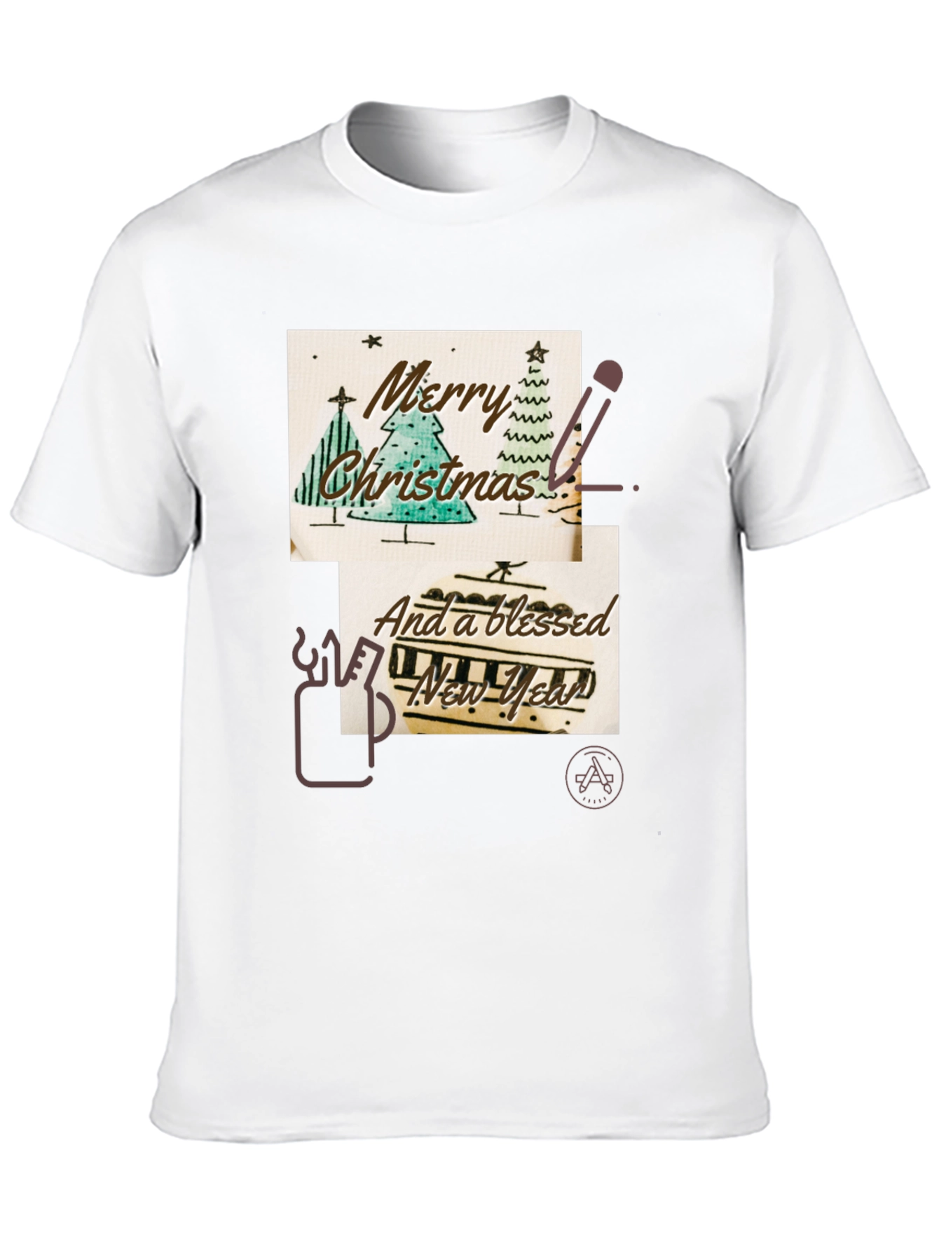 Merry Christmas & Happy New Year Graphic Tee