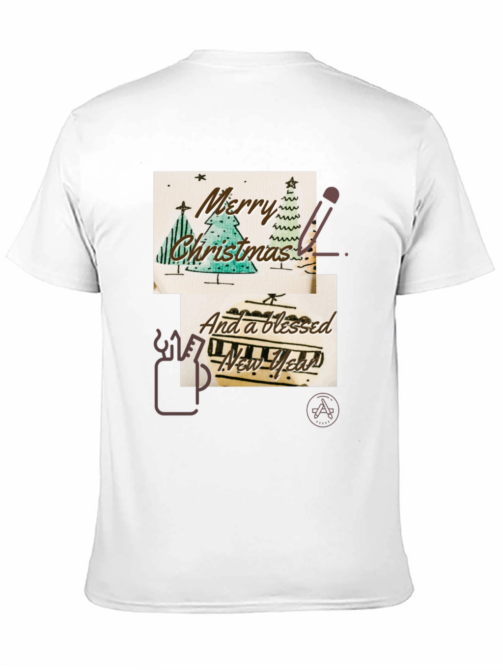 Merry Christmas & Happy New Year Graphic Tee