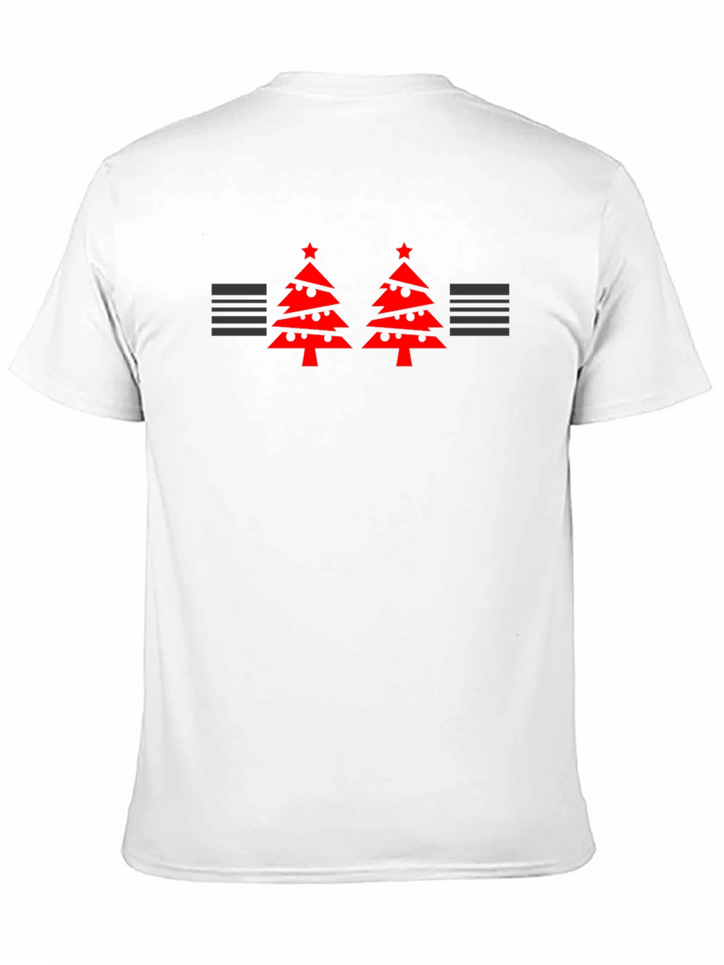 Festive Two Tree Black T-Shirt