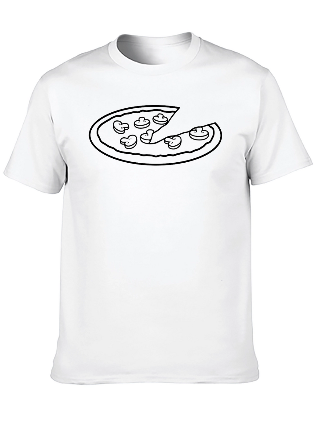 Pizza Graphic Tee - Casual Style