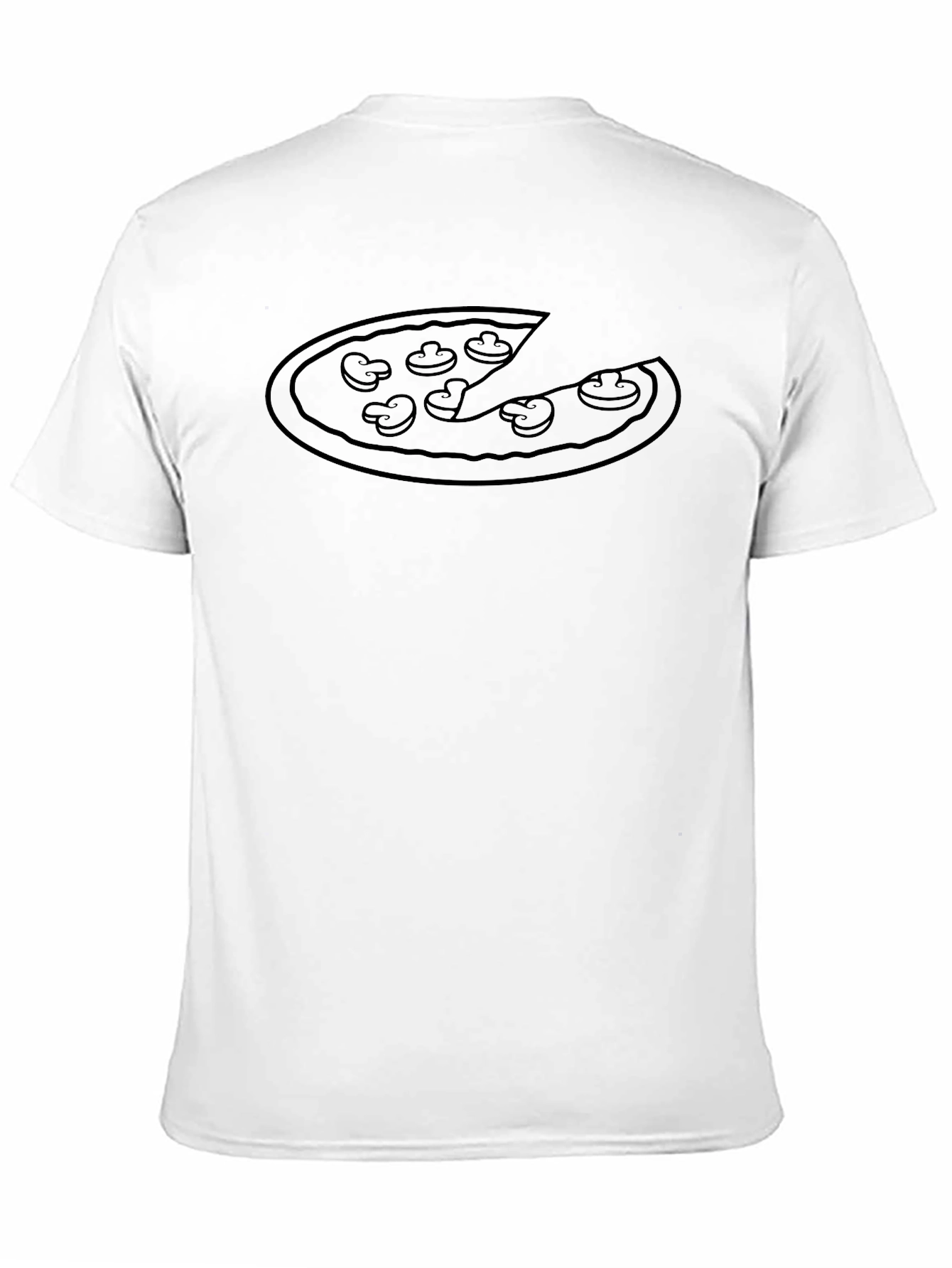 Pizza Graphic Tee - Casual Style