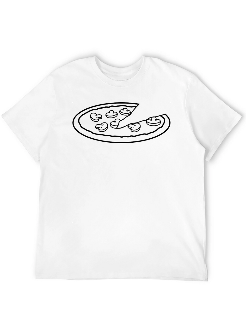 Pizza Graphic Tee - Casual Style