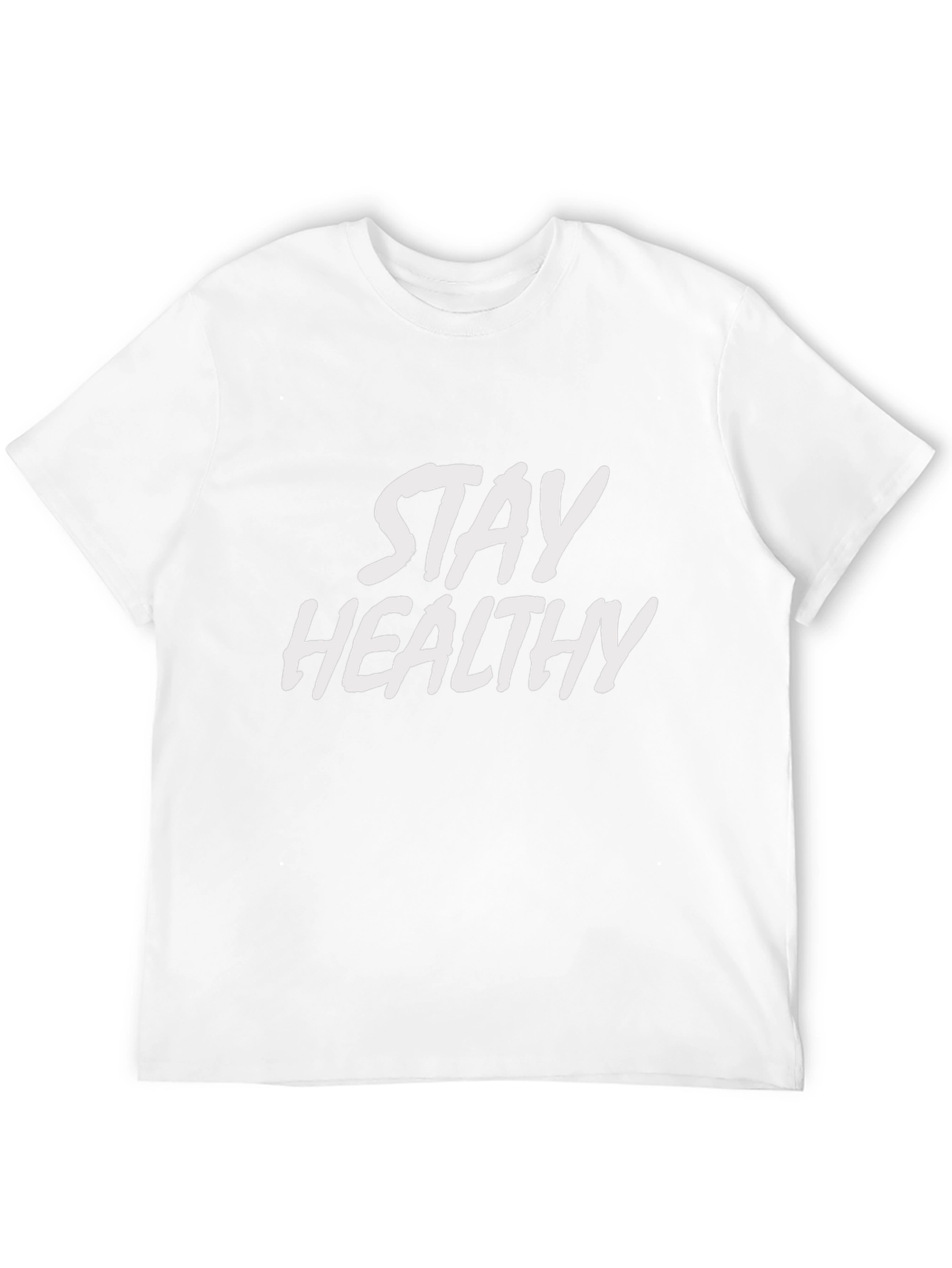 Stay Healthy Graphic Tee - Classic Black