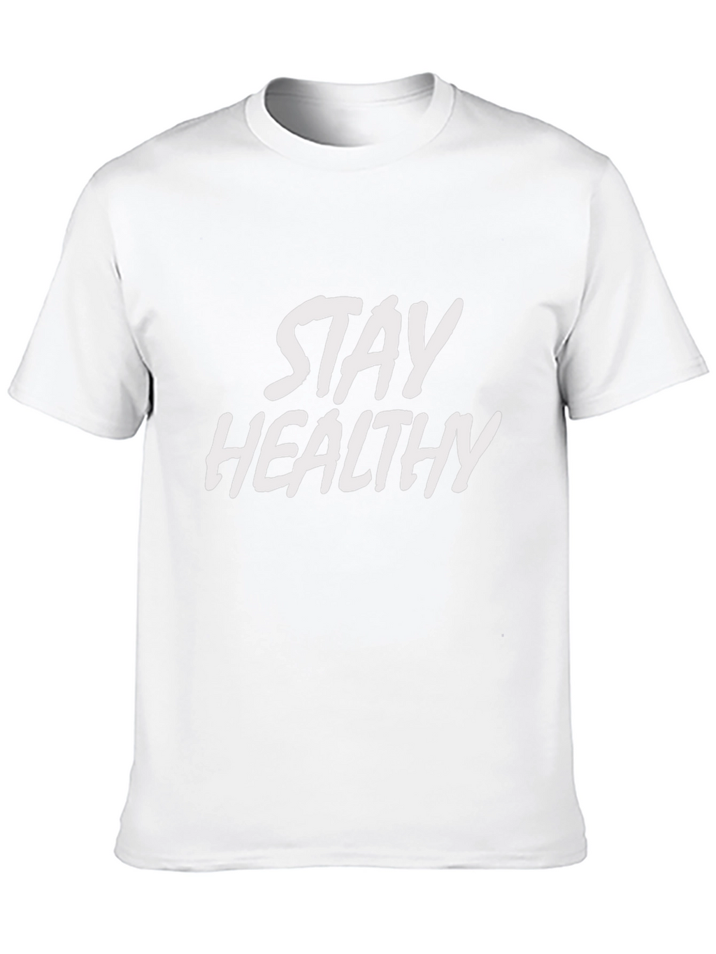 Stay Healthy Graphic Tee - Classic Black