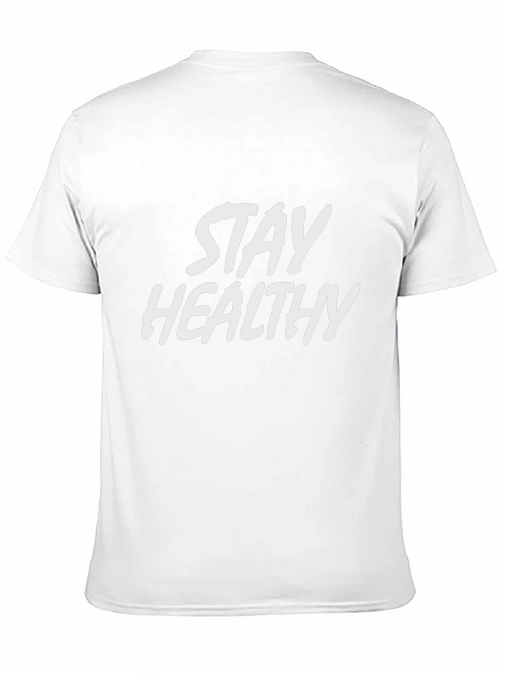 Stay Healthy Graphic Tee - Classic Black