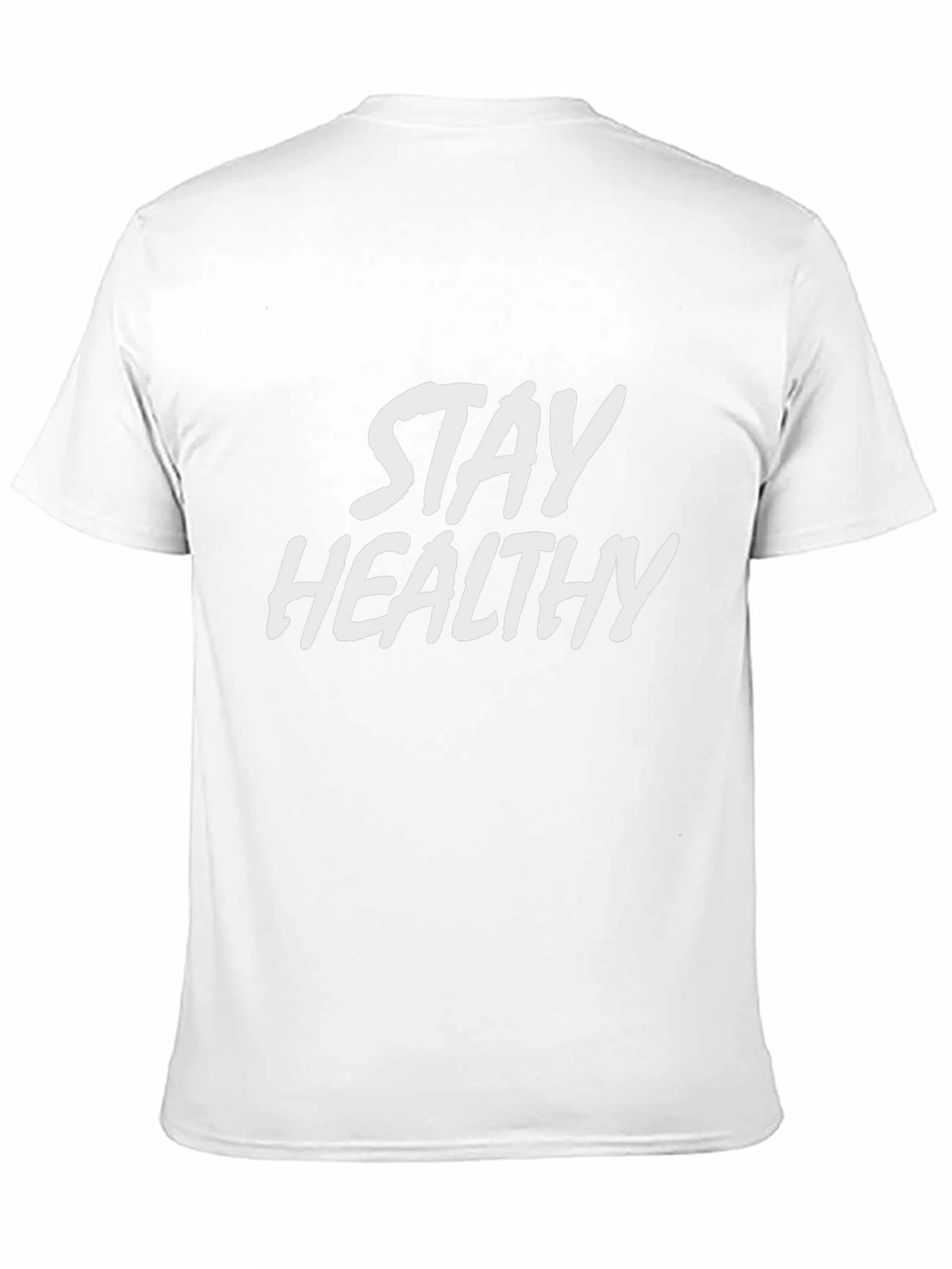 Stay Healthy Graphic Tee - Classic Black