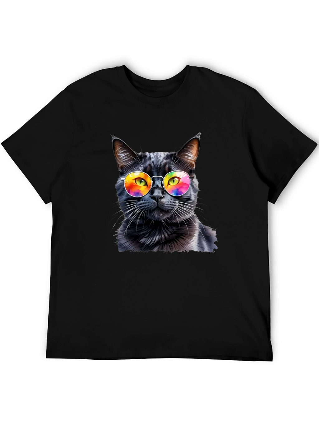 Cool Cat in Glasses T-Shirt