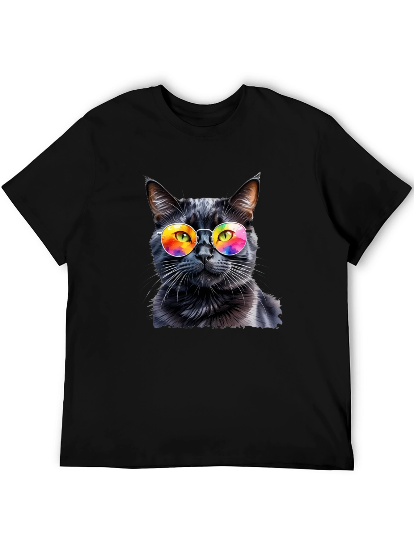 Cool Cat in Glasses T-Shirt