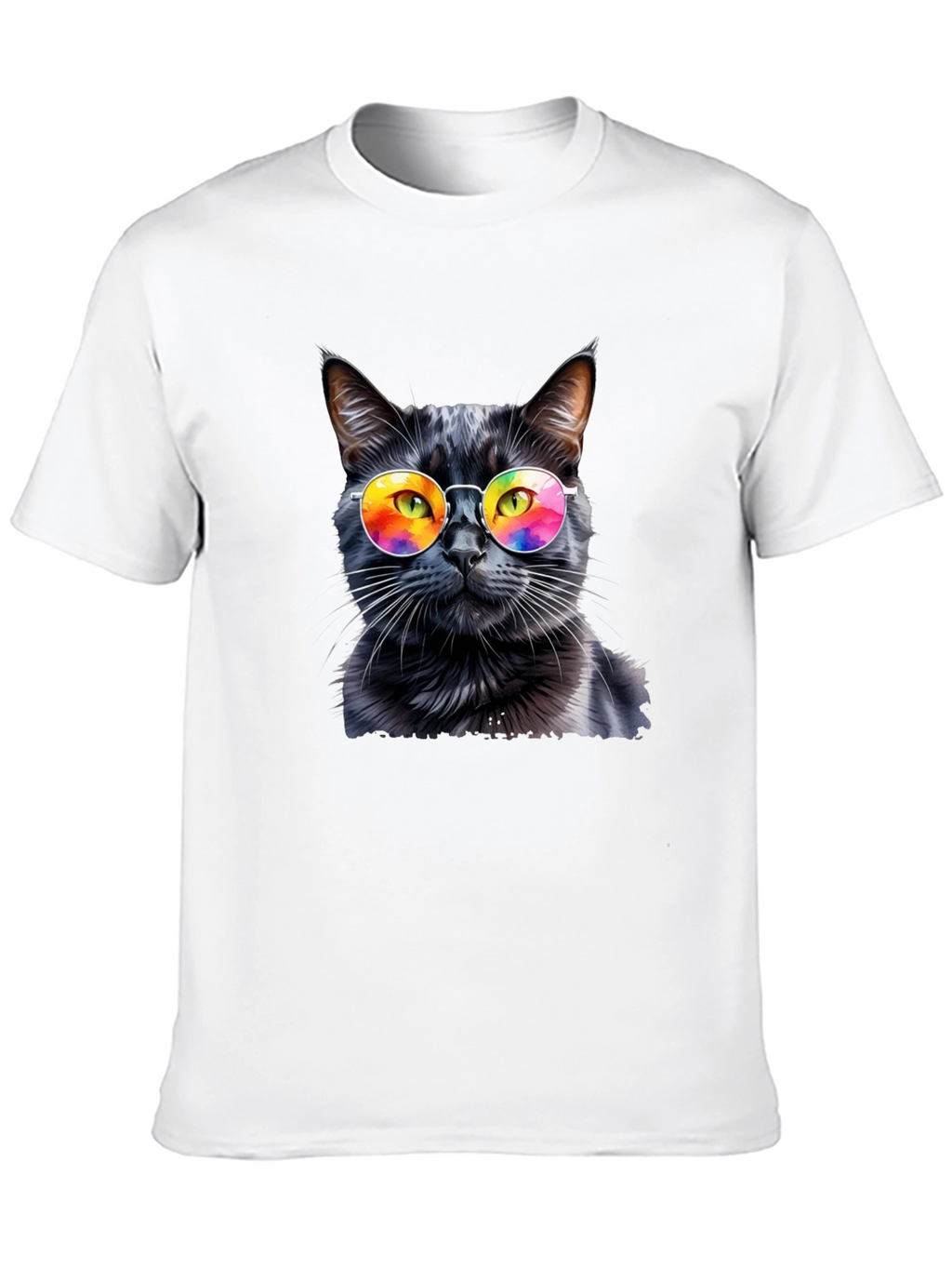 Cool Cat in Glasses T-Shirt
