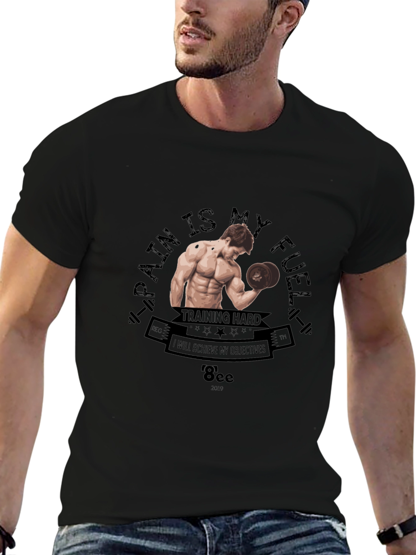 Pain is My Fuel Training T-Shirt
