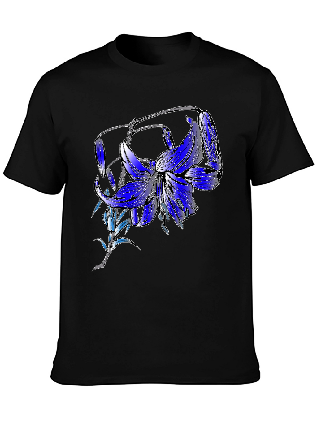 Floral Print T-Shirt - Stylish Casual Wear