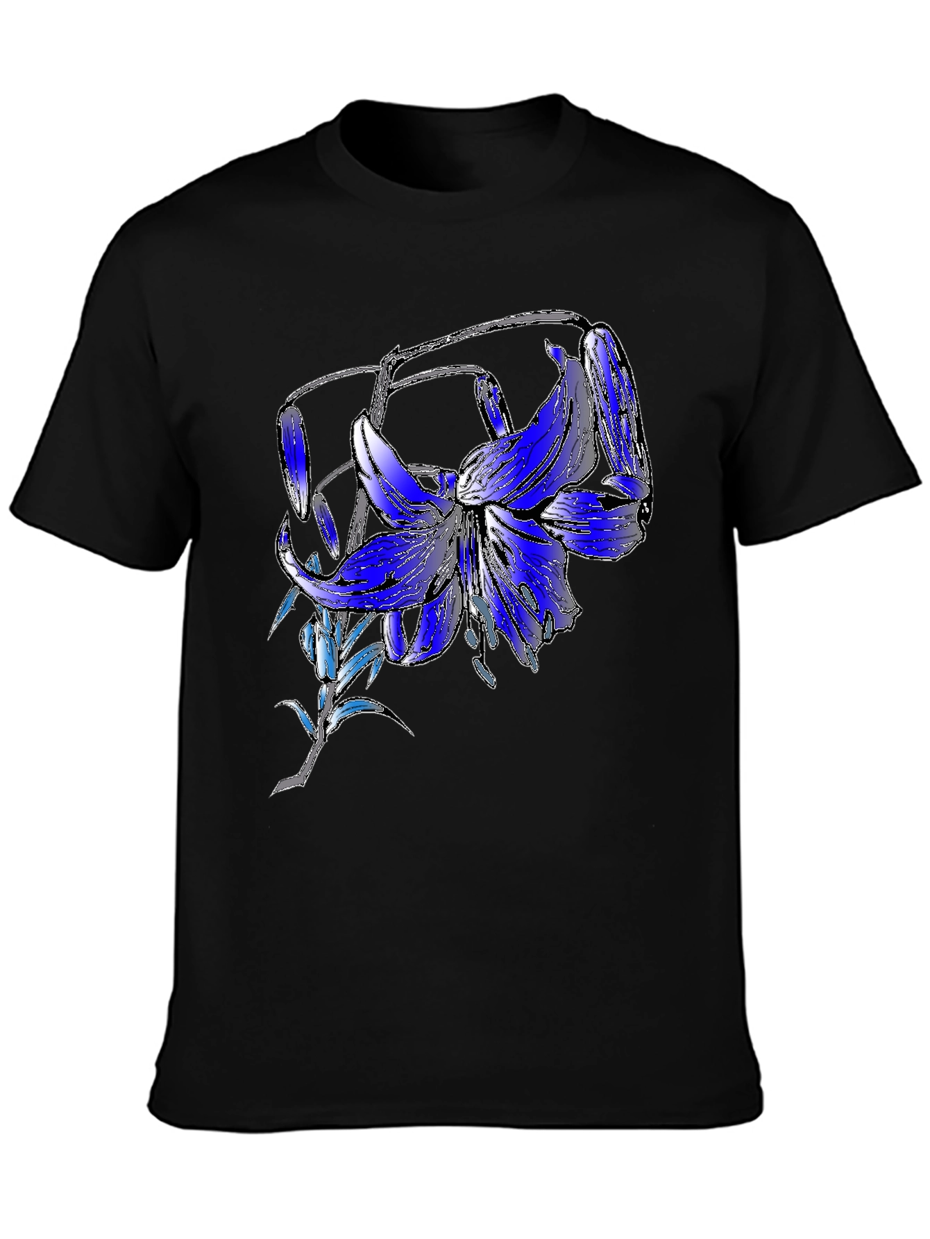 Floral Print T-Shirt - Stylish Casual Wear