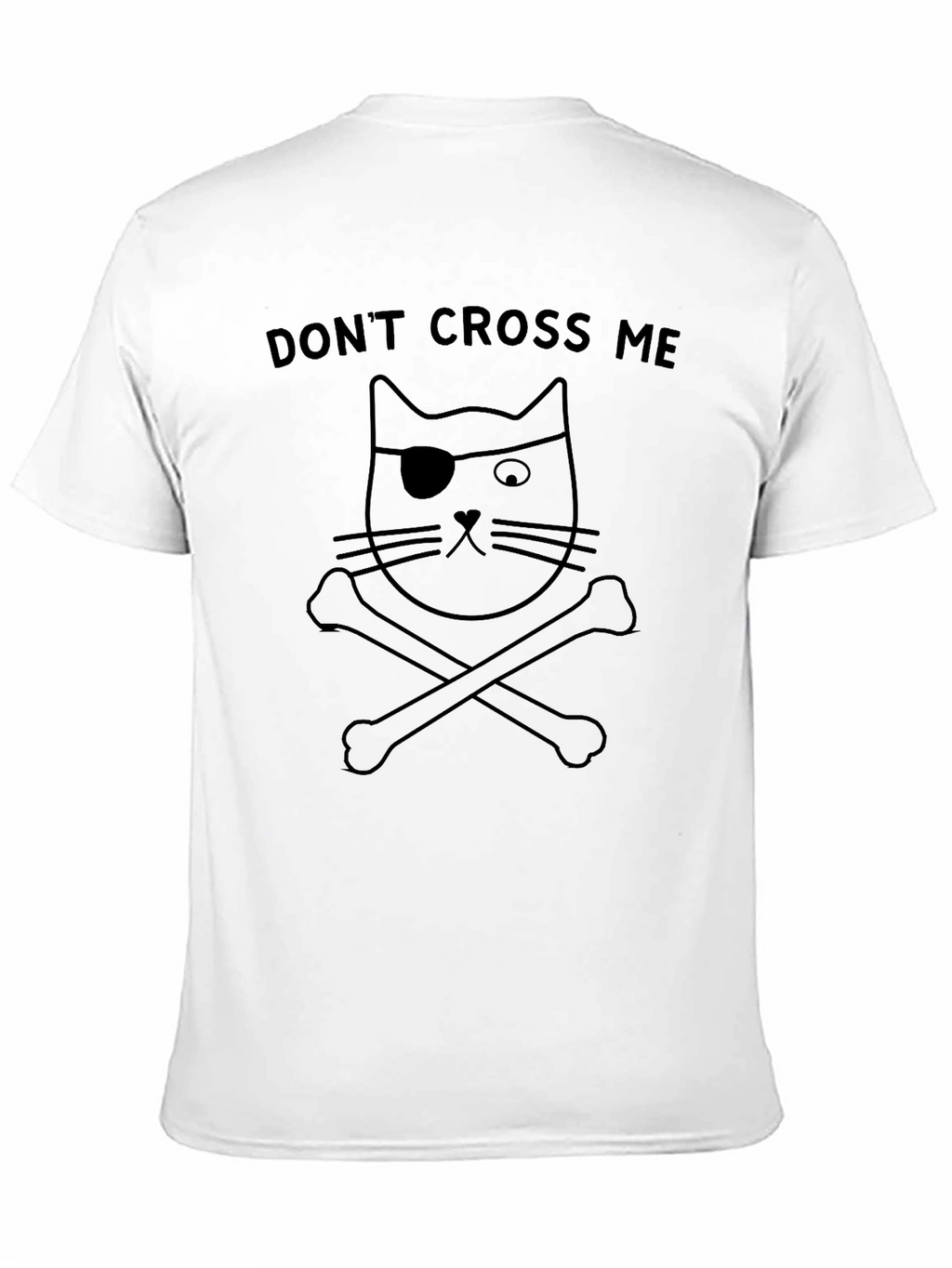 Dont Cross Me Pirate Cat T-Shirt