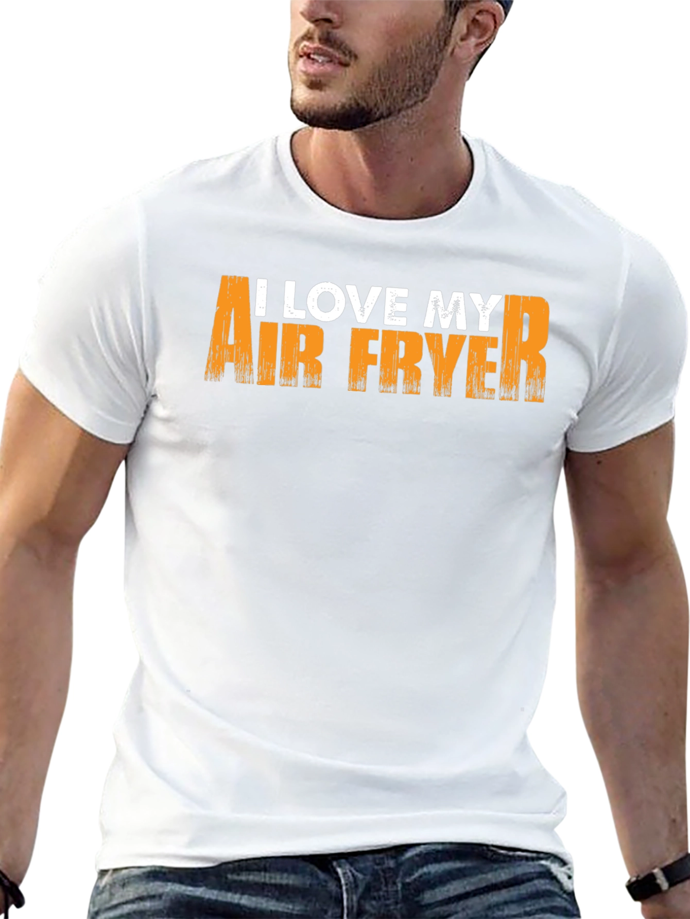 I Love My Air Fryer T-Shirt - Black