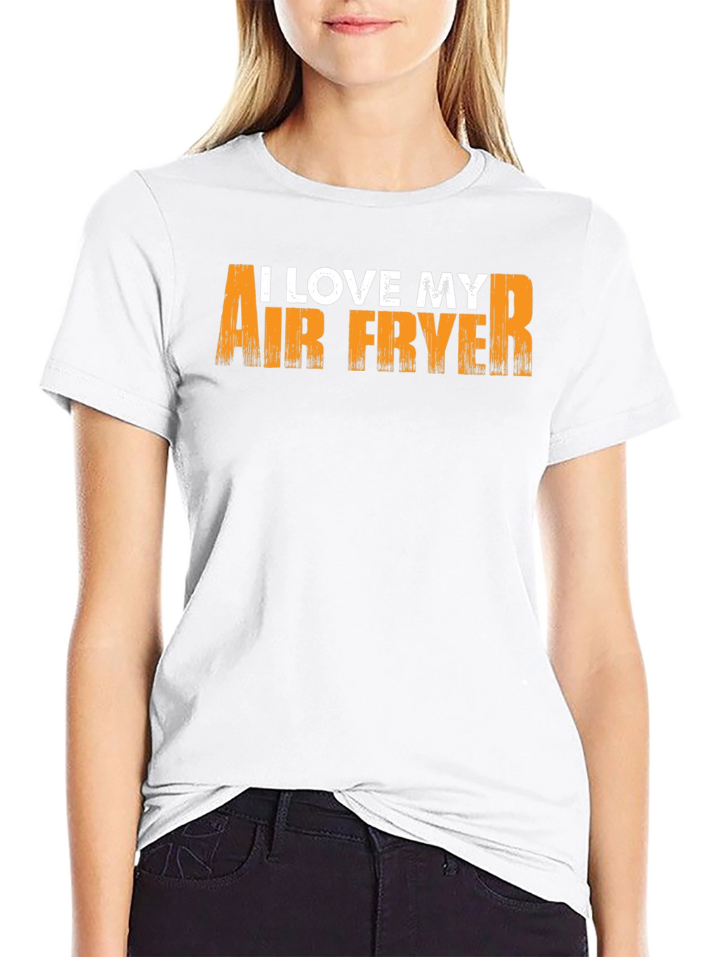 I Love My Air Fryer T-Shirt - Black