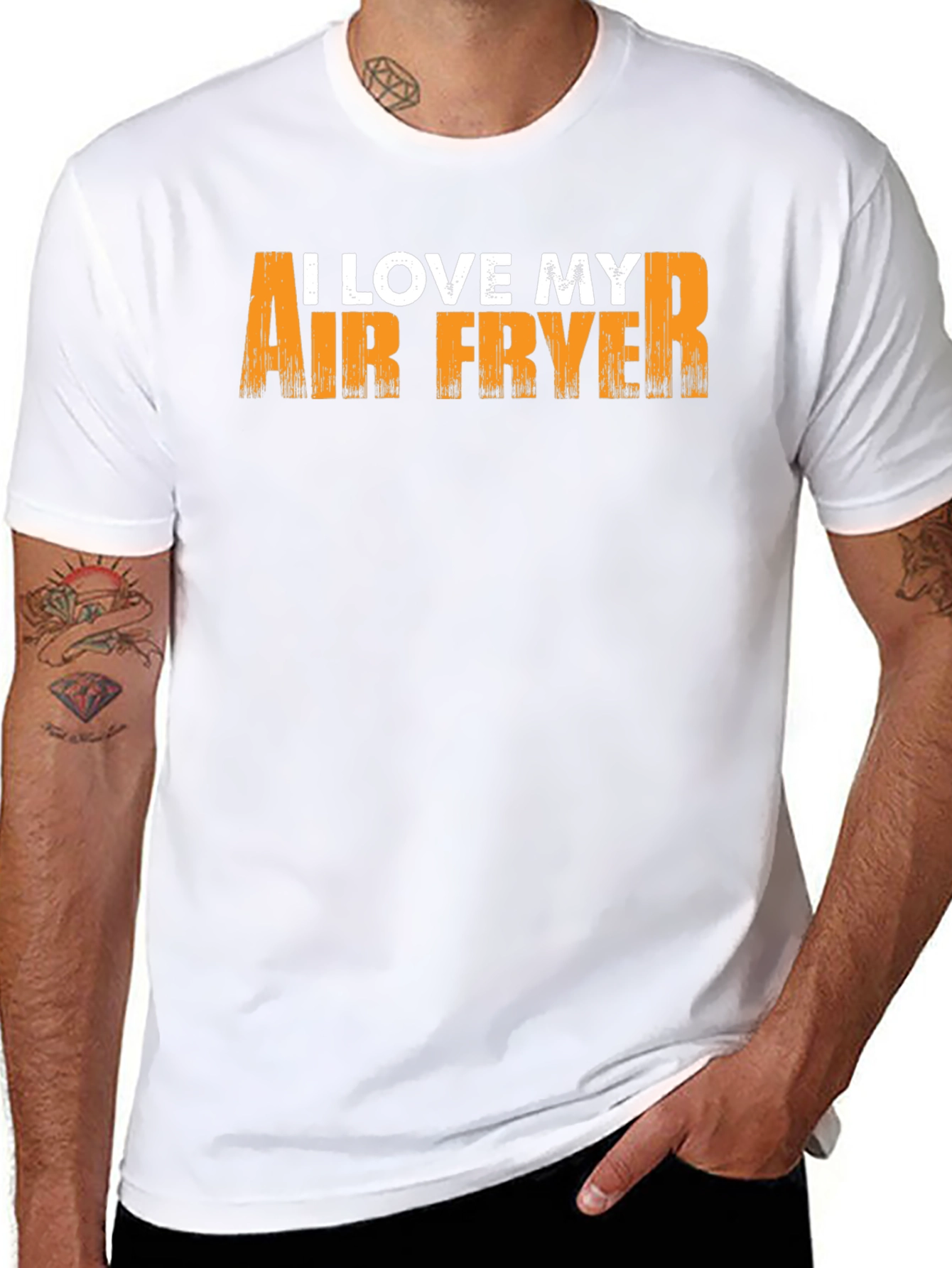 I Love My Air Fryer T-Shirt - Black