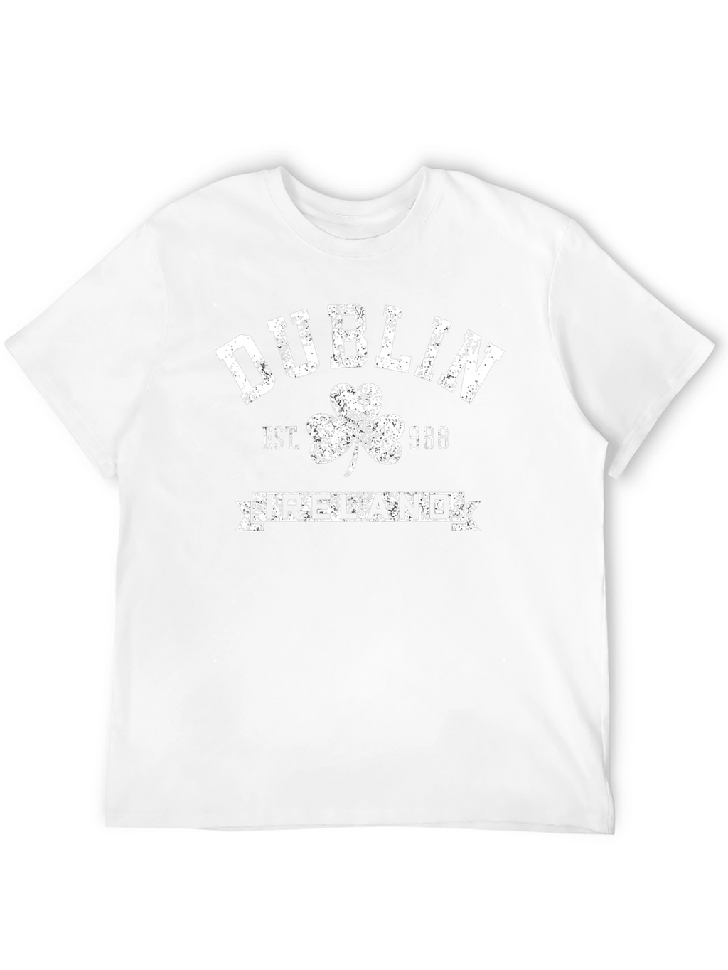 Dublin Ireland Black Graphic T-Shirt
