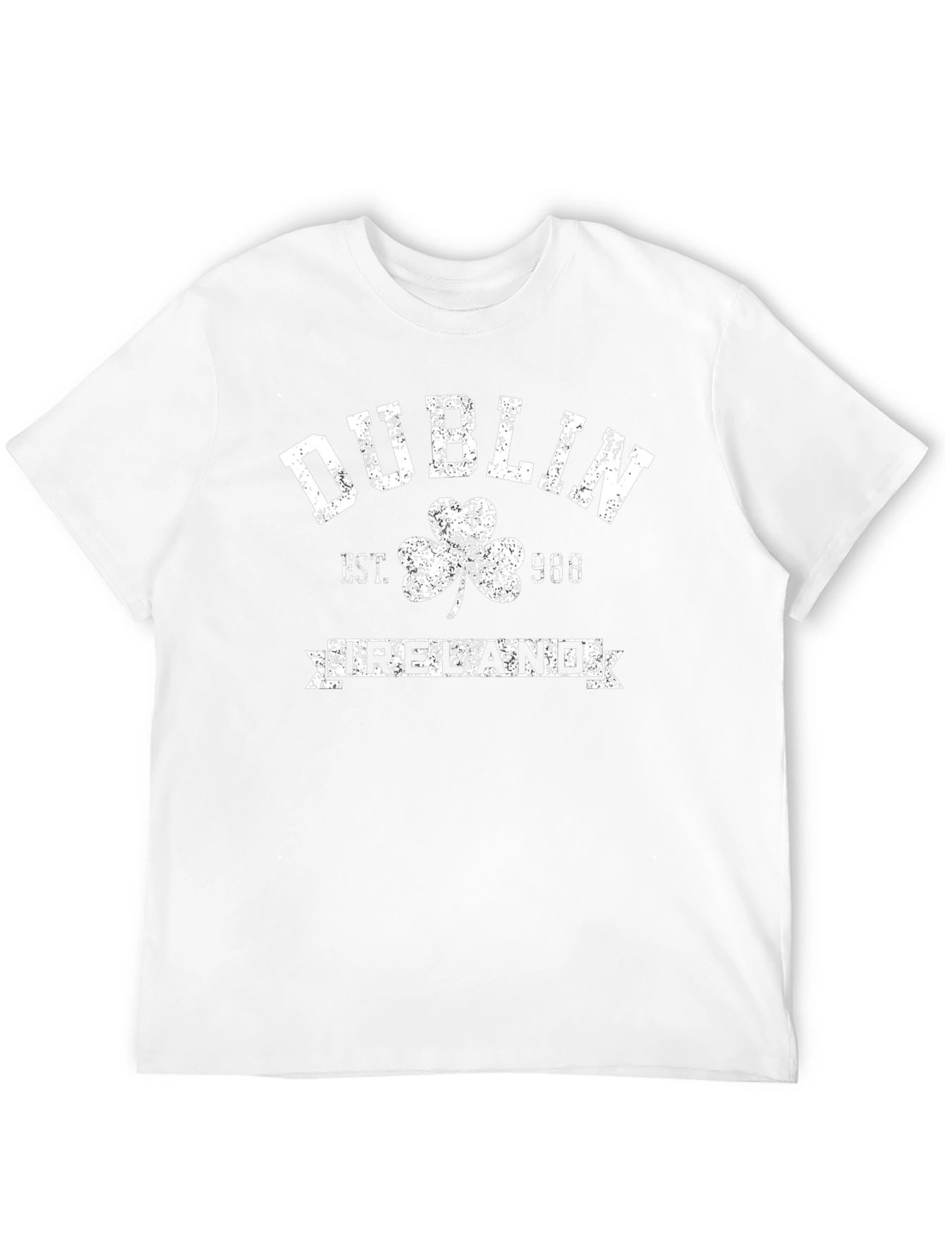 Dublin Ireland Black Graphic T-Shirt