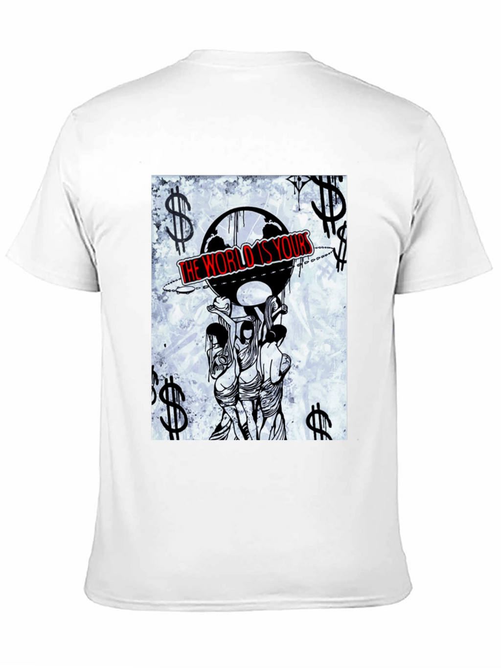 The World Is Yours Graphic Tee - Black