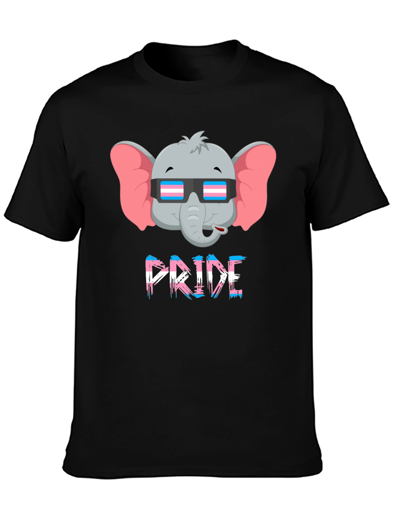 Pride Elephant T-Shirt - Transgender Pride