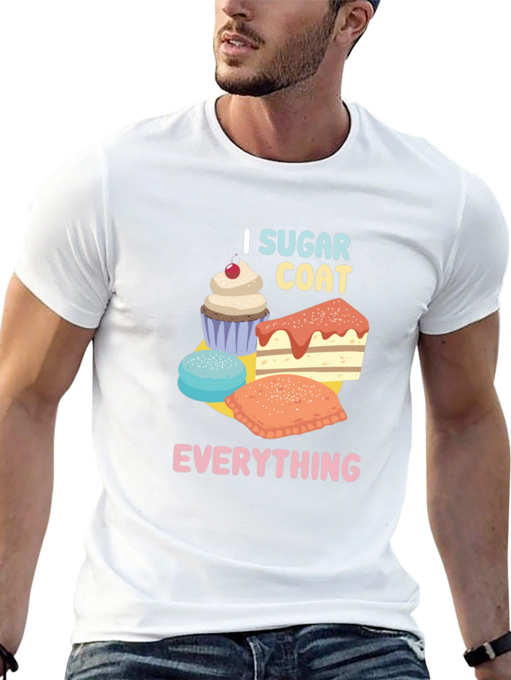 I Sugar Coat Everything T-Shirt - Sweet Tooth Tee