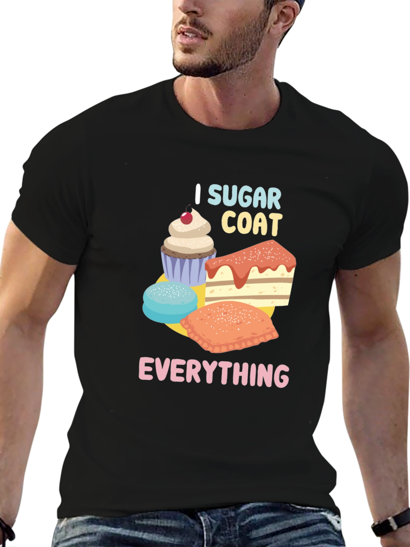 I Sugar Coat Everything T-Shirt - Sweet Tooth Tee