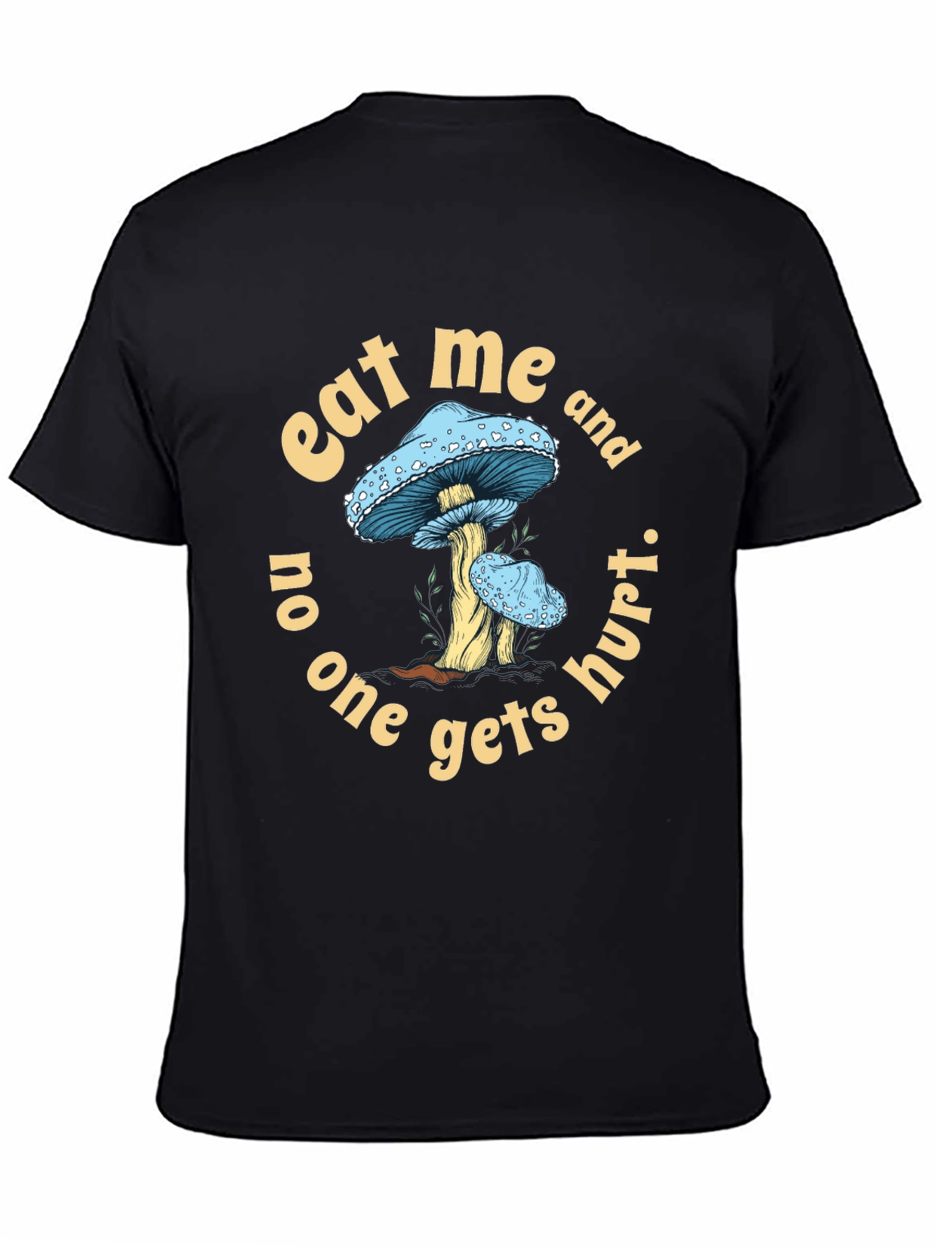 Eat Me Mushroom Graphic T-Shirt