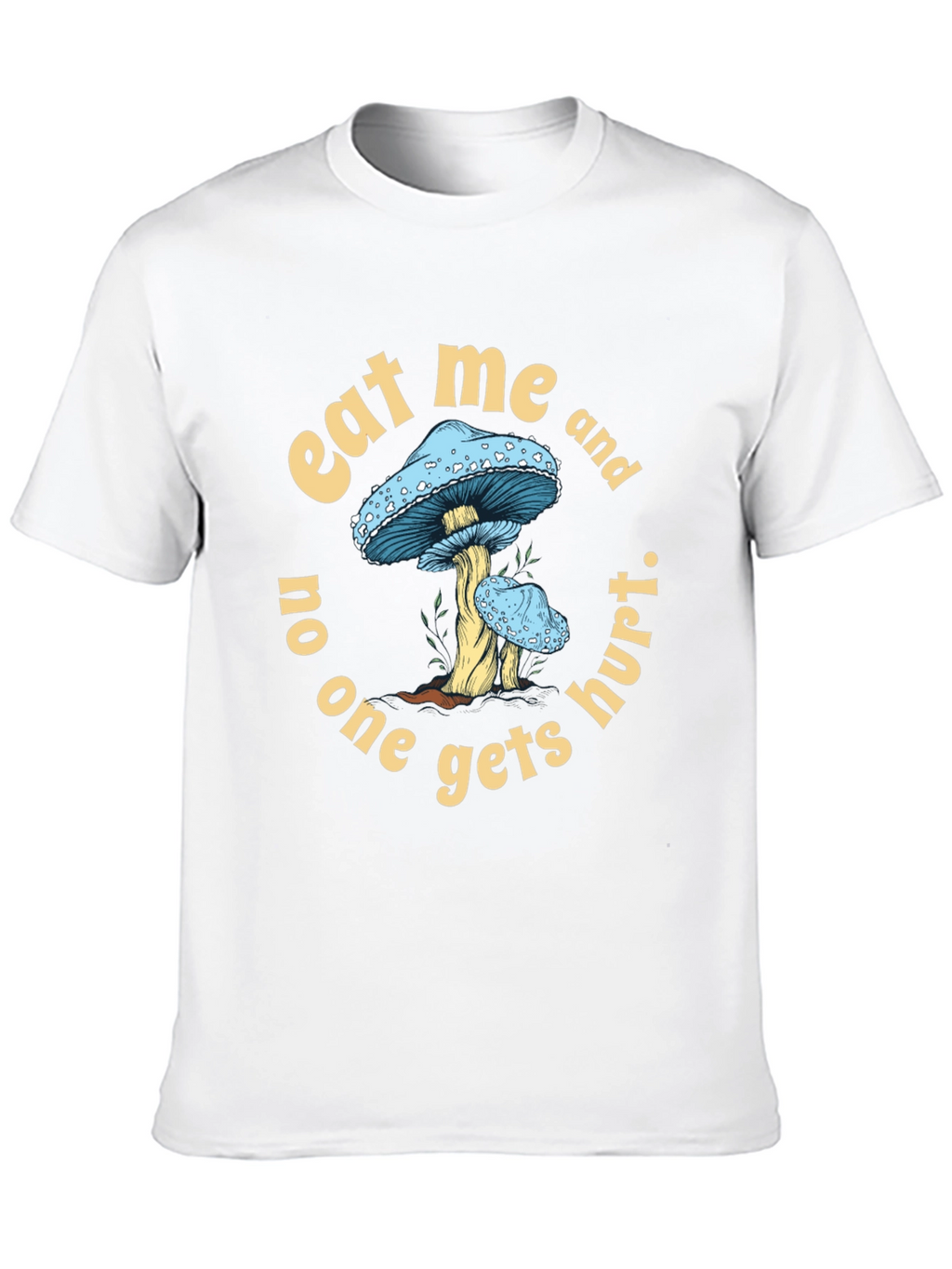 Eat Me Mushroom Graphic T-Shirt
