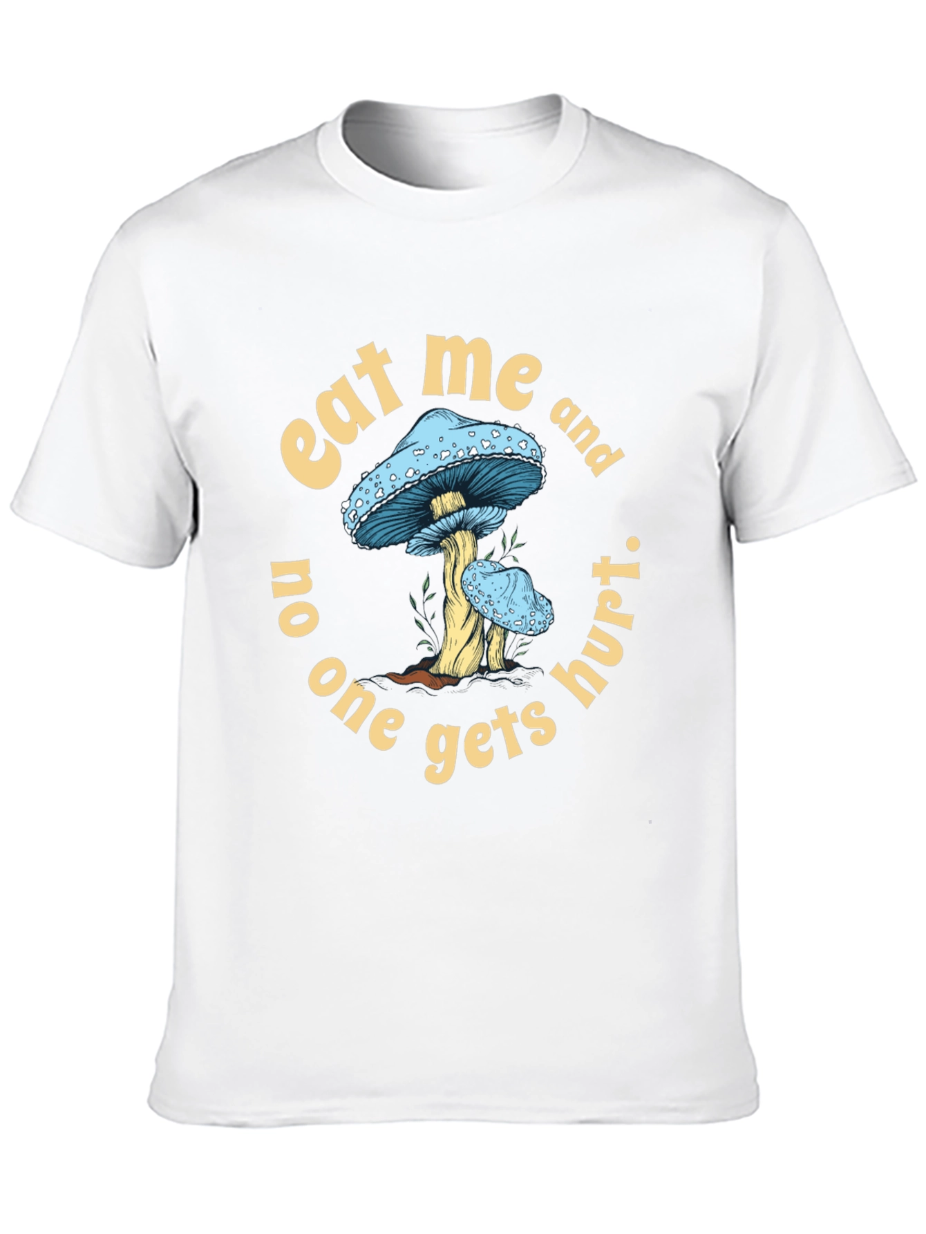 Eat Me Mushroom Graphic T-Shirt