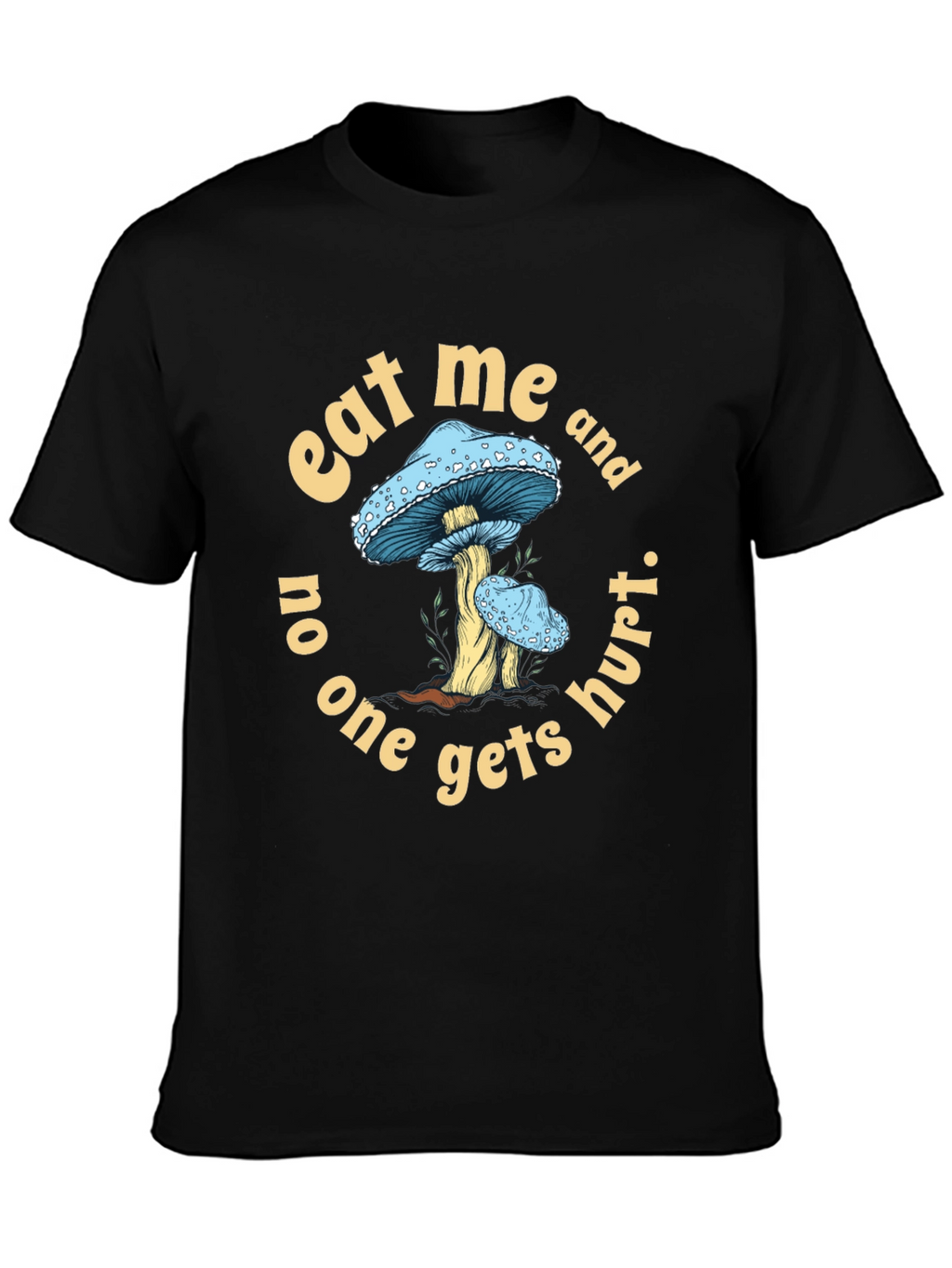 Eat Me Mushroom Graphic T-Shirt