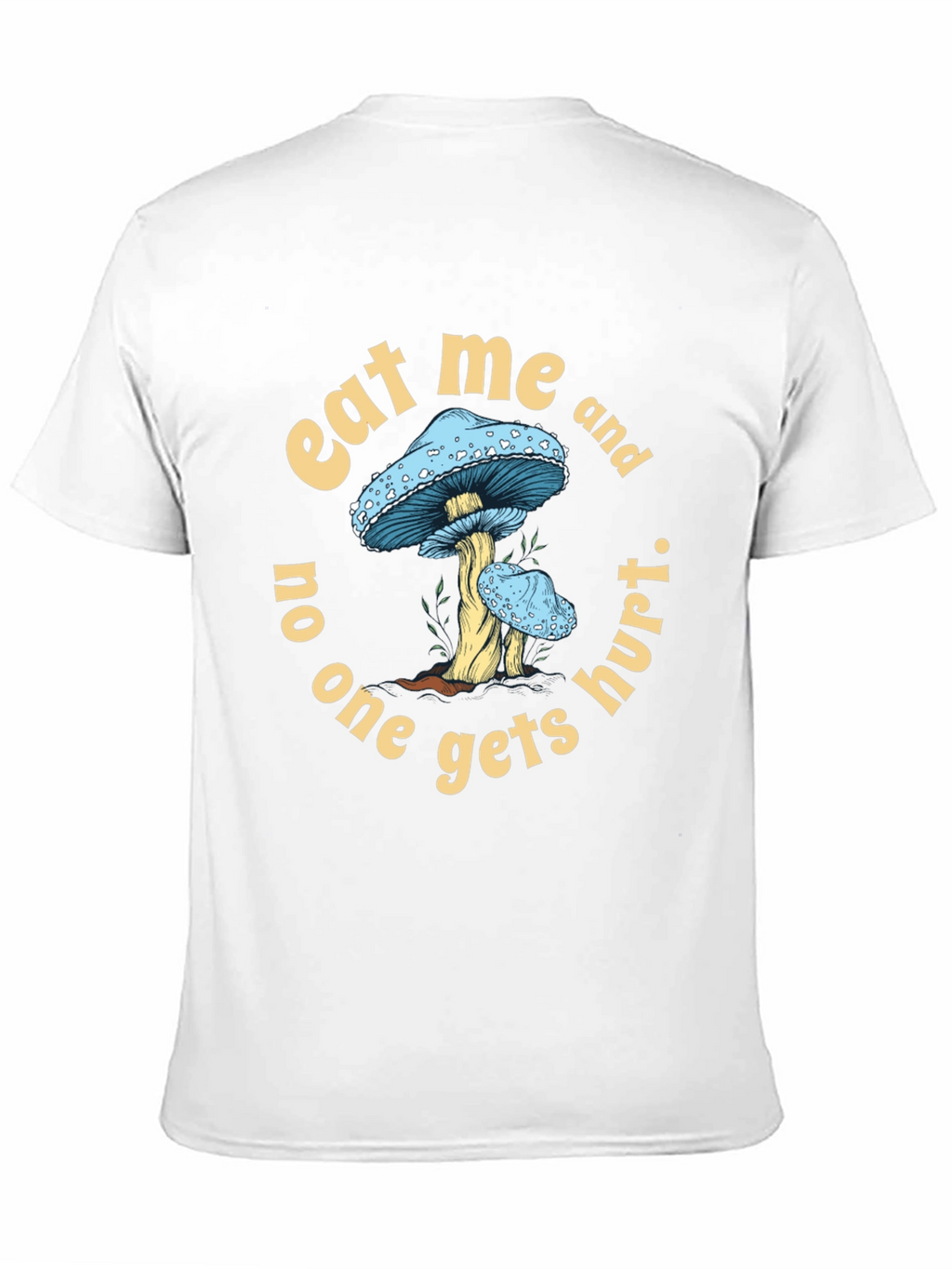 Eat Me Mushroom Graphic T-Shirt