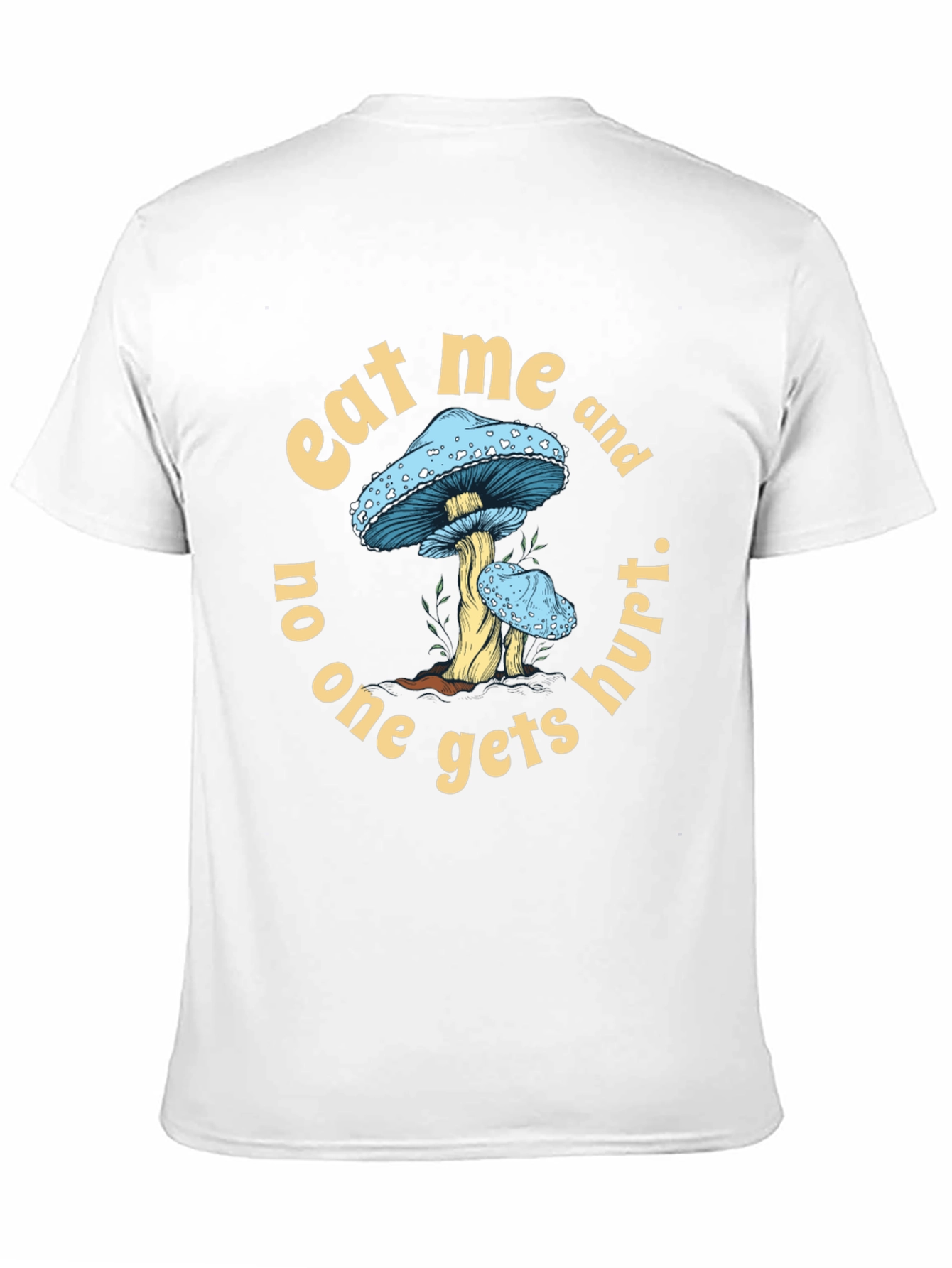 Eat Me Mushroom Graphic T-Shirt
