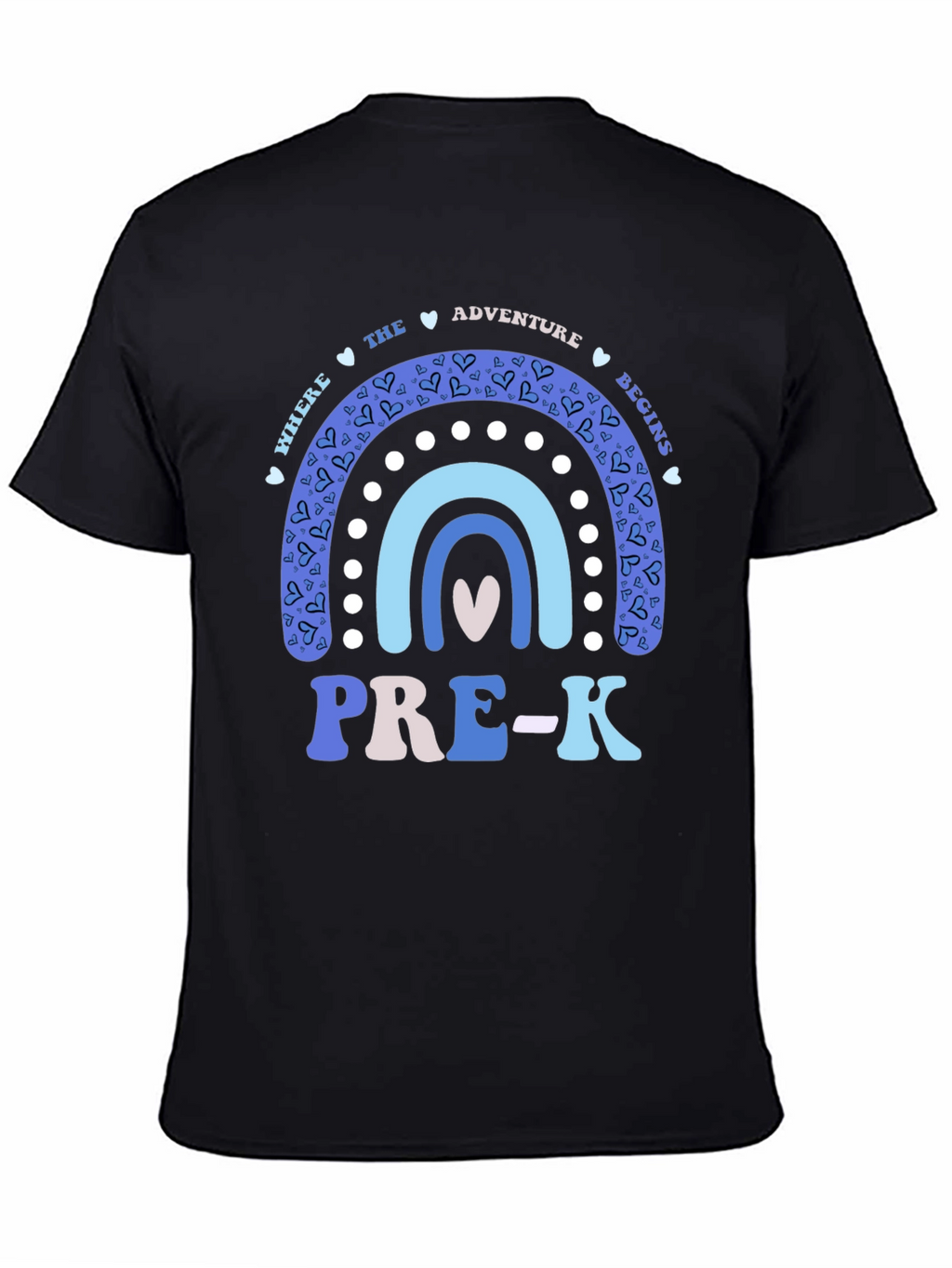 Pre-K Teacher Rainbow Graphic T-Shirt