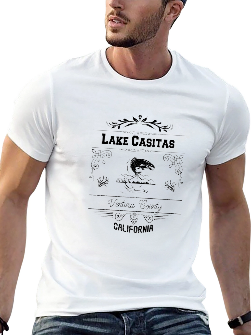 Lake Casitas California Graphic Tee - Ventura County