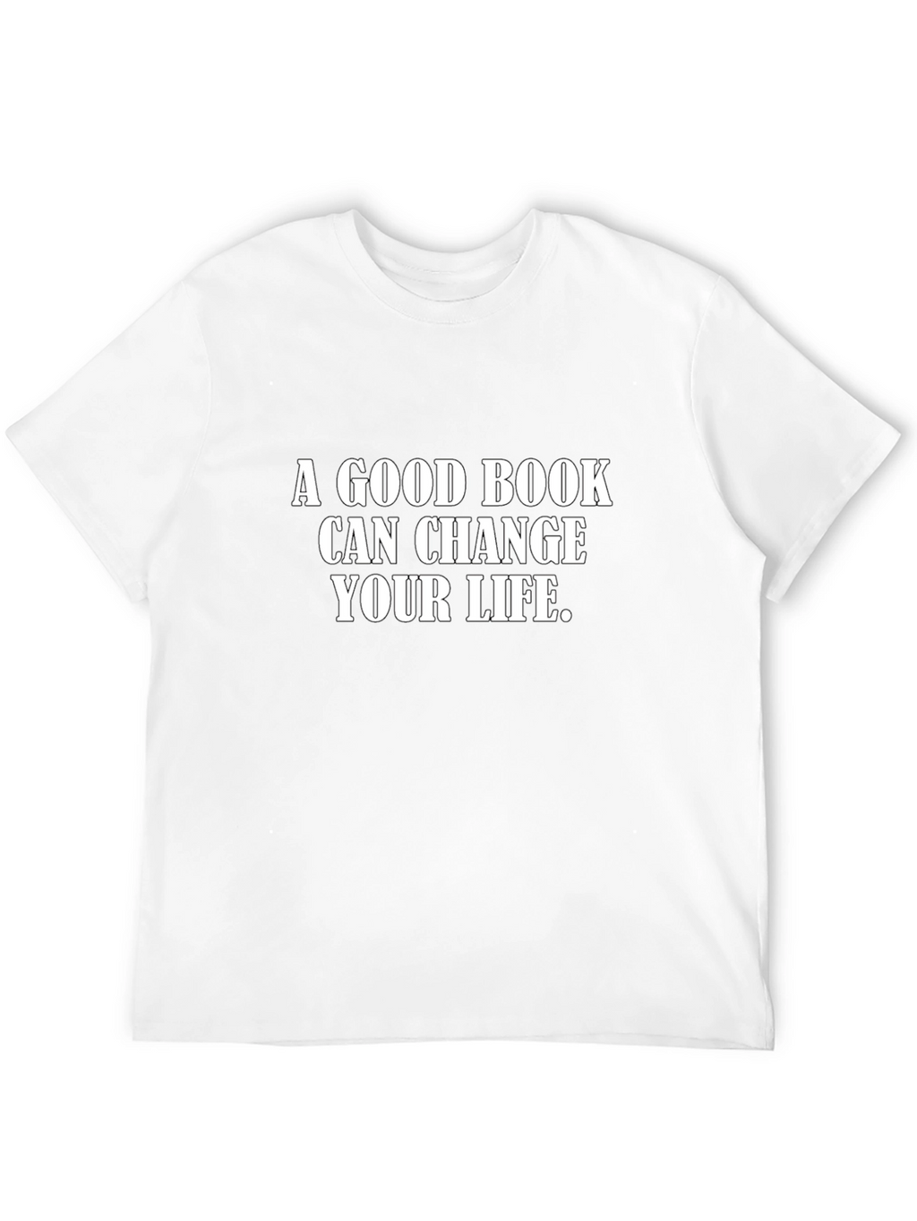 Inspirational Book Lover Black T-Shirt