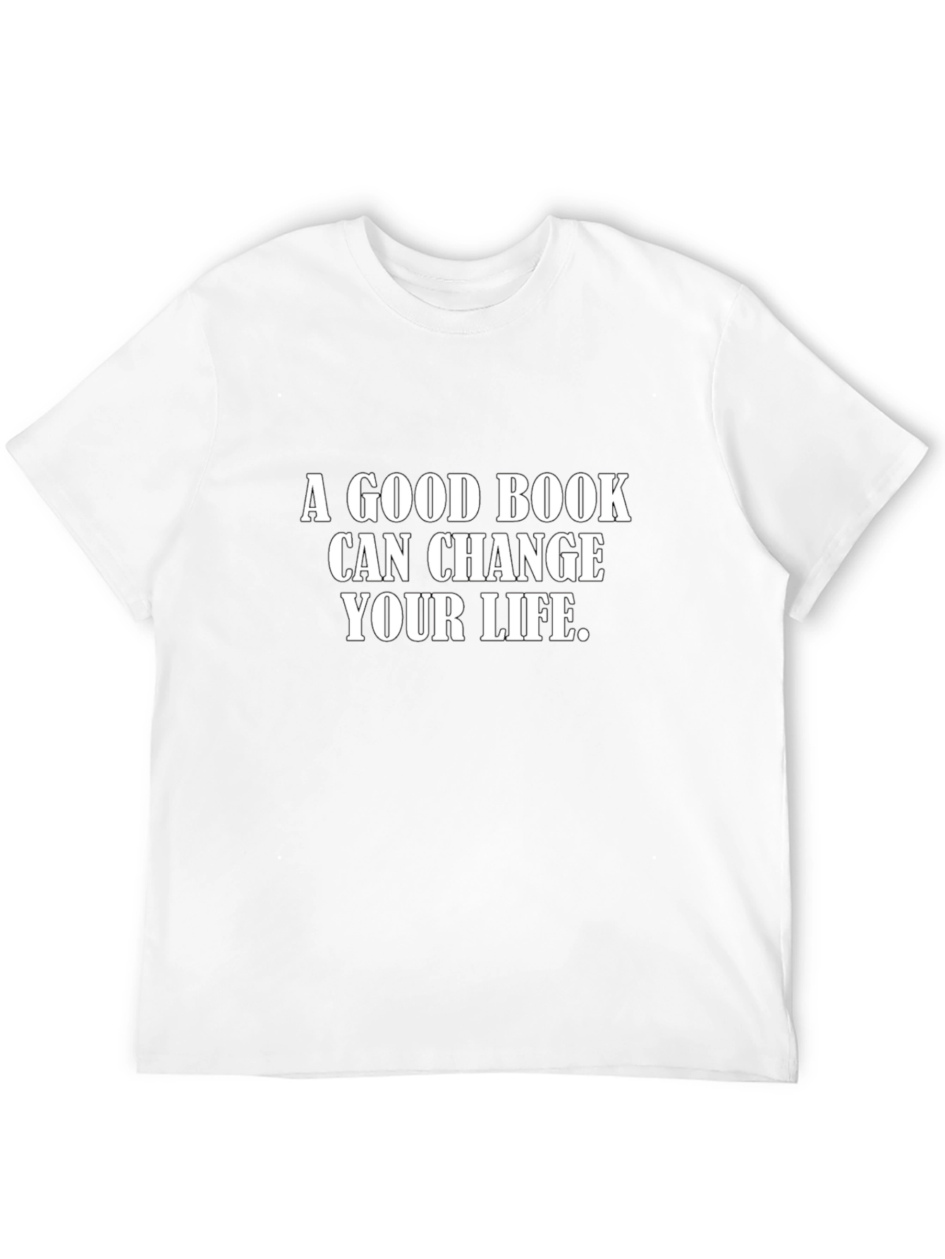 Inspirational Book Lover Black T-Shirt