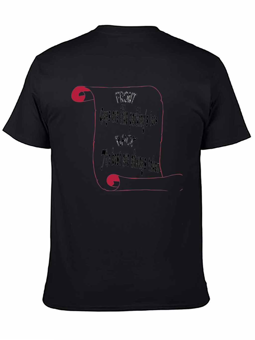 Humorous Parking Lots Graphic Tee