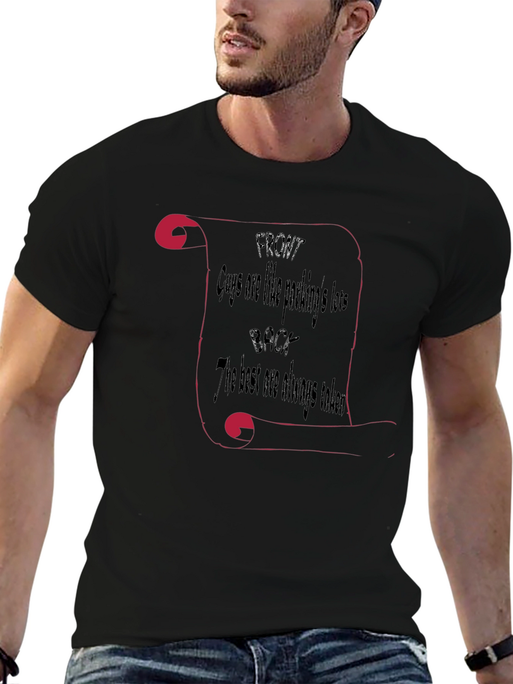 Humorous Parking Lots Graphic Tee