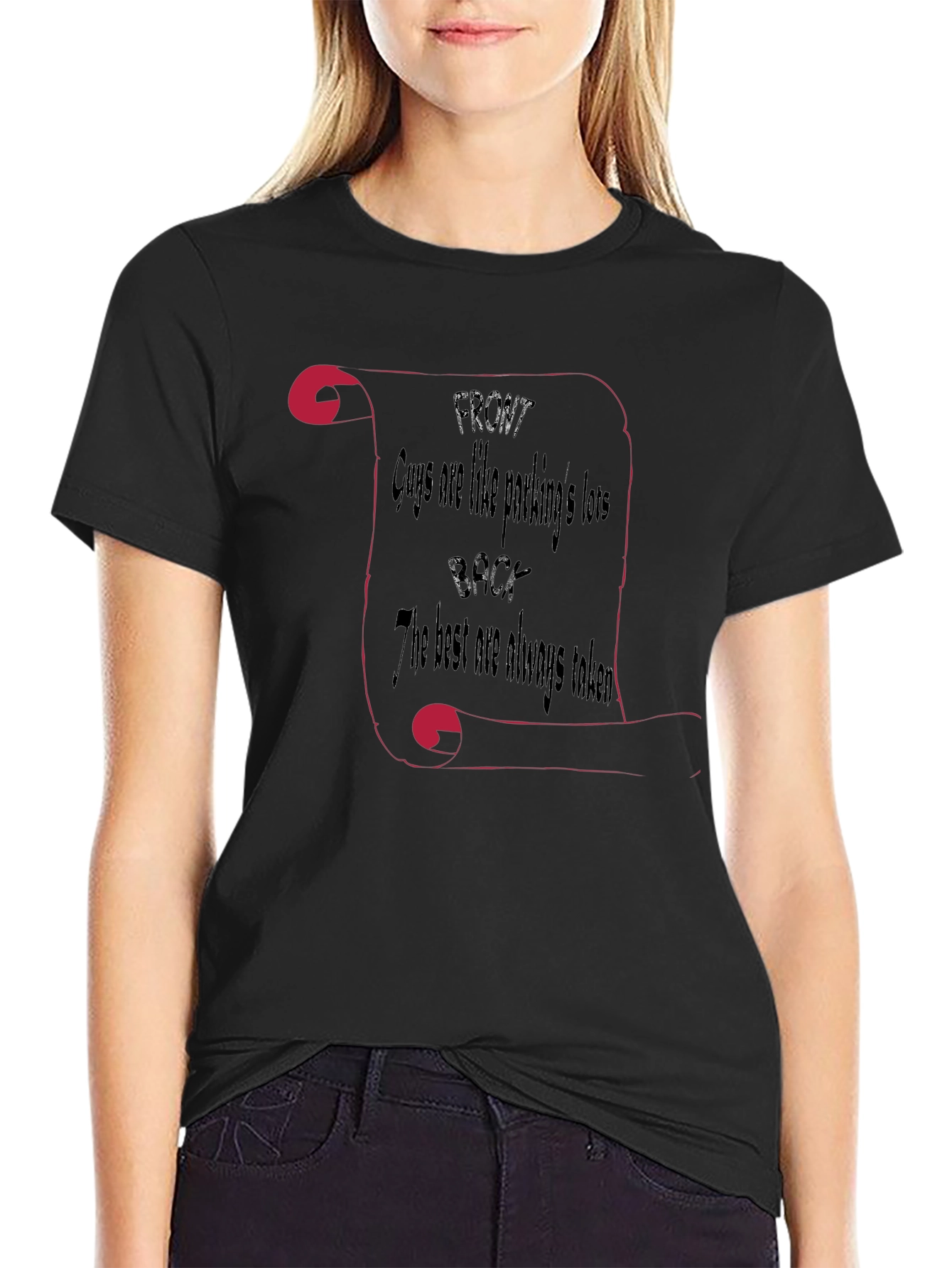 Humorous Parking Lots Graphic Tee