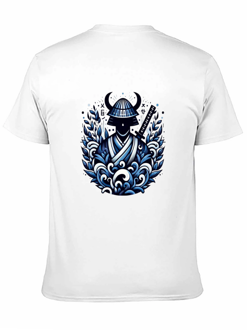 Samurai Warrior Graphic Tee - Cool Design