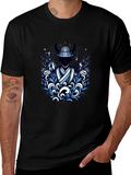 Samurai Warrior Graphic Tee - Cool Design