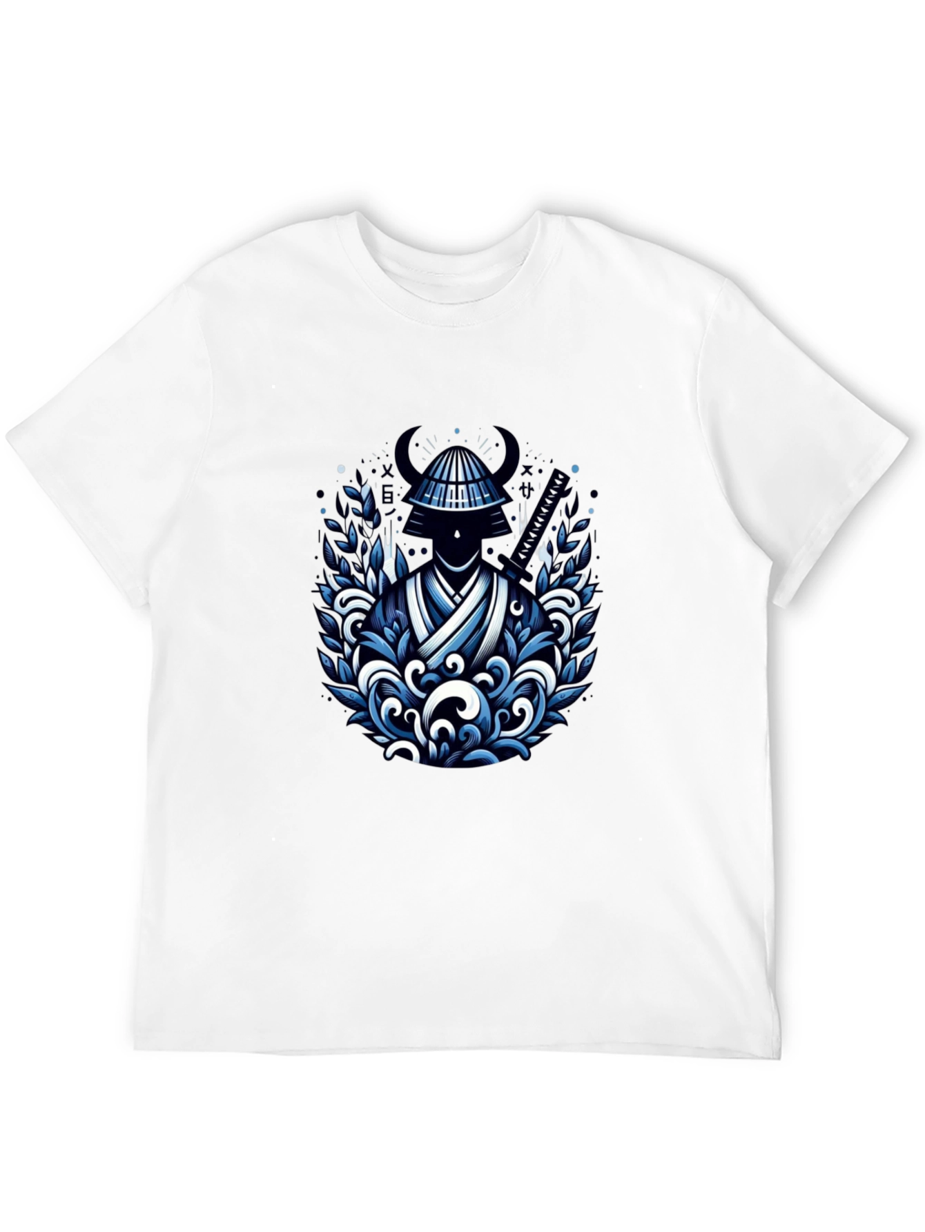 Samurai Warrior Graphic Tee - Cool Design