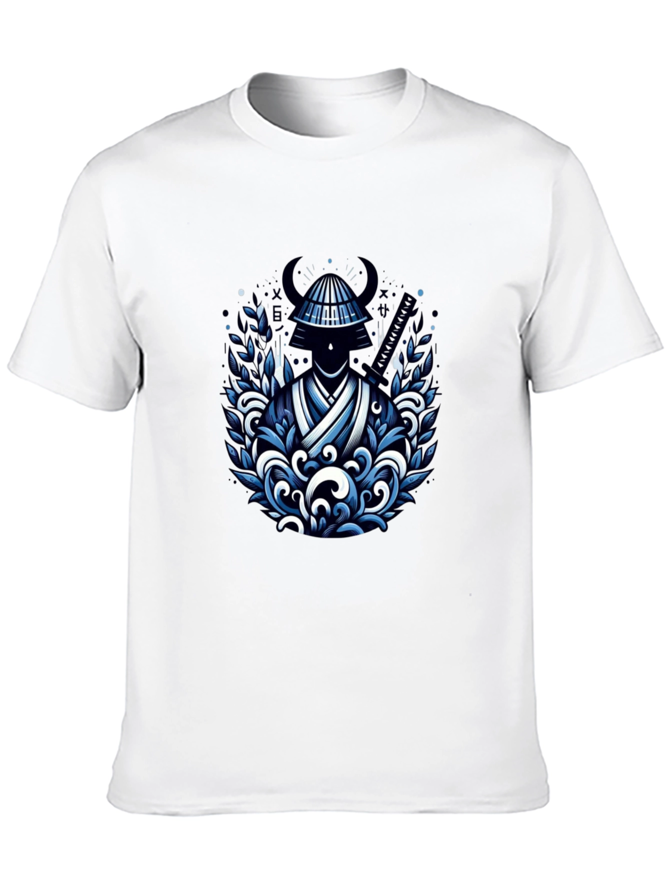 Samurai Warrior Graphic Tee - Cool Design